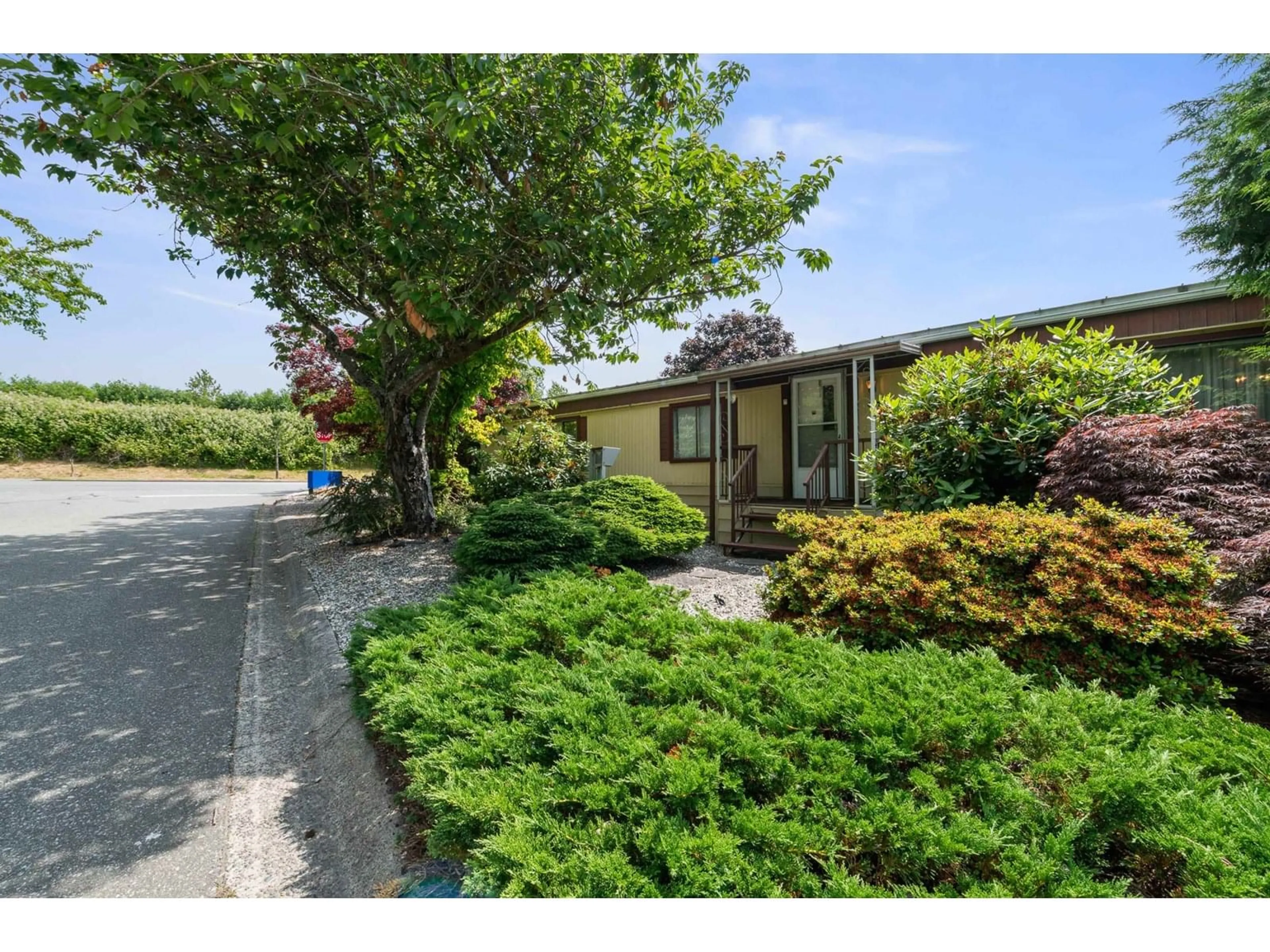 A pic from outside/outdoor area/front of a property/back of a property/a pic from drone, street for 2184 CUMBRIA, Surrey British Columbia V4A5K3