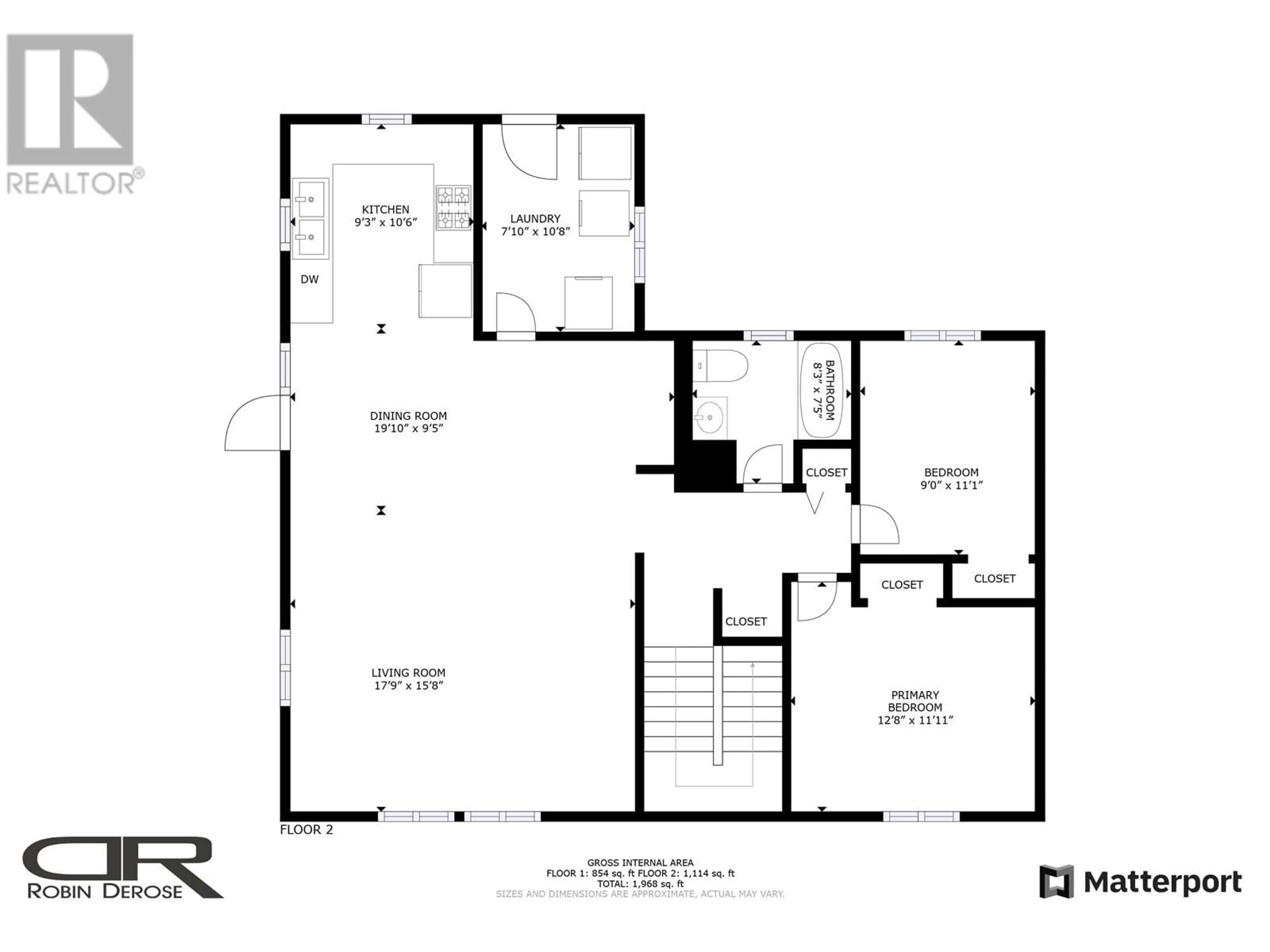 Floor plan for 12282 JUNIPER AVENUE, Fort St. John British Columbia V0C1C0