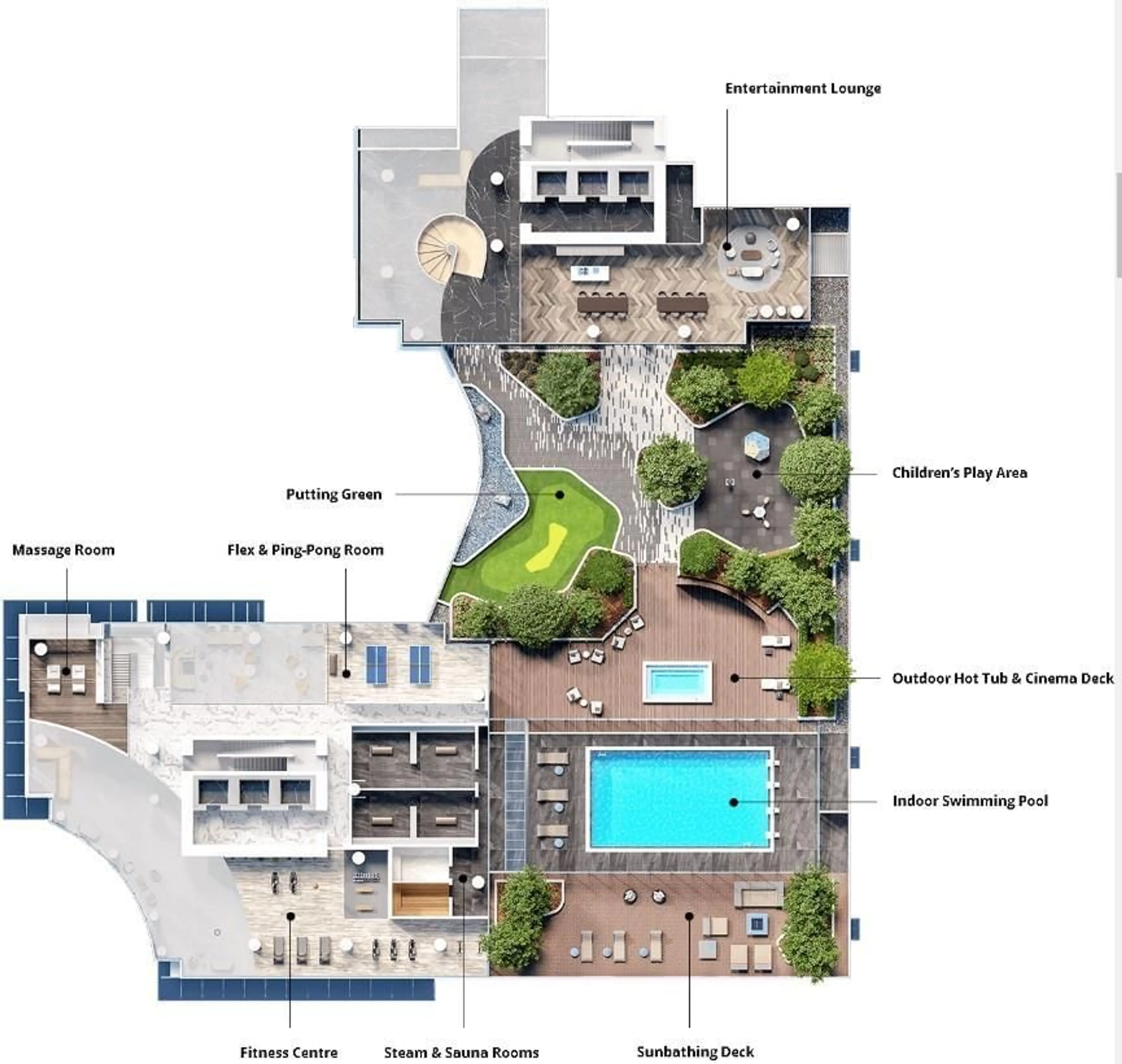 Floor plan for 1506 - 13788 100, Surrey British Columbia V3T0V3