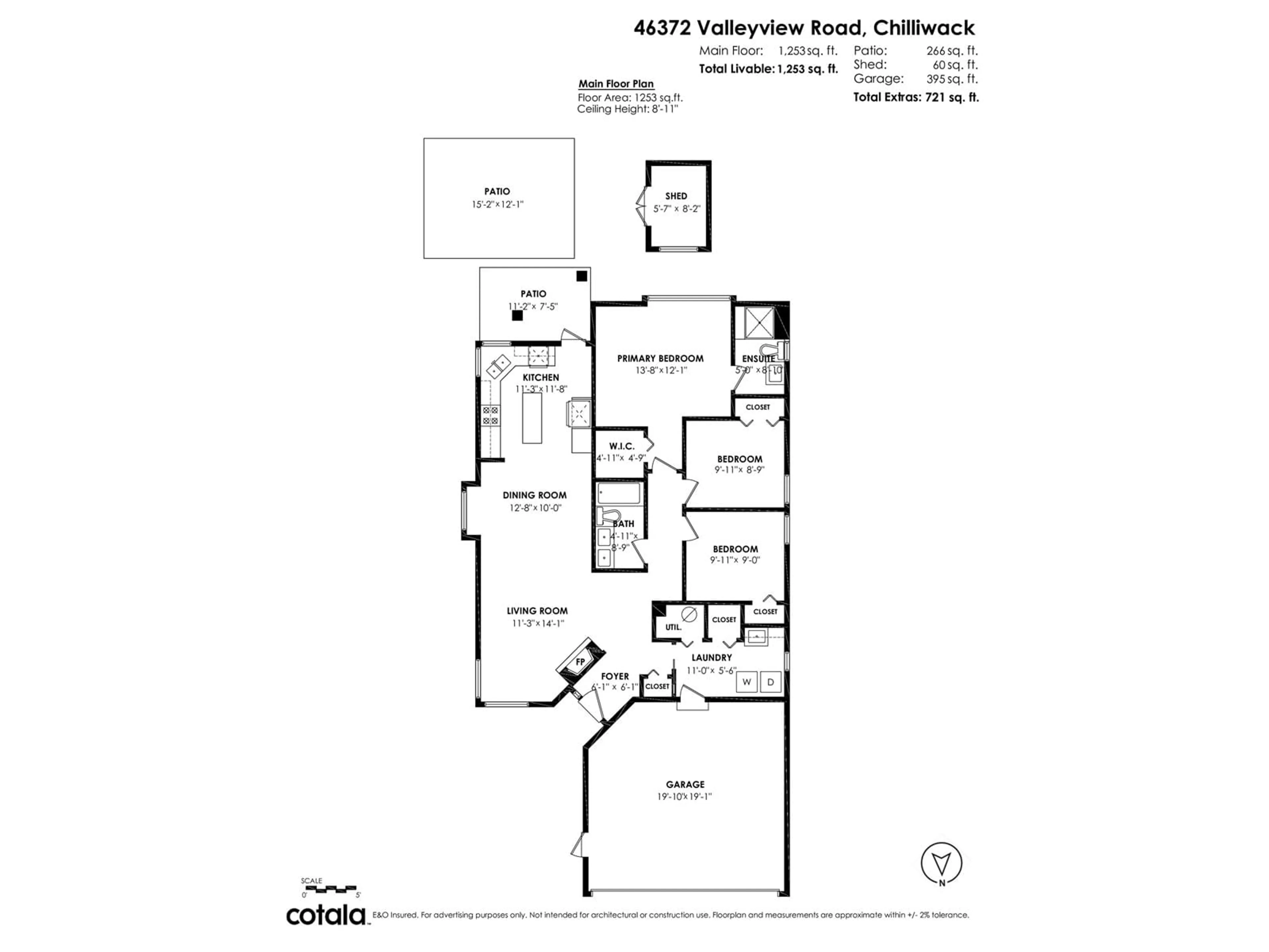 Floor plan for 46372 VALLEYVIEW ROAD, Chilliwack British Columbia V2R5R9