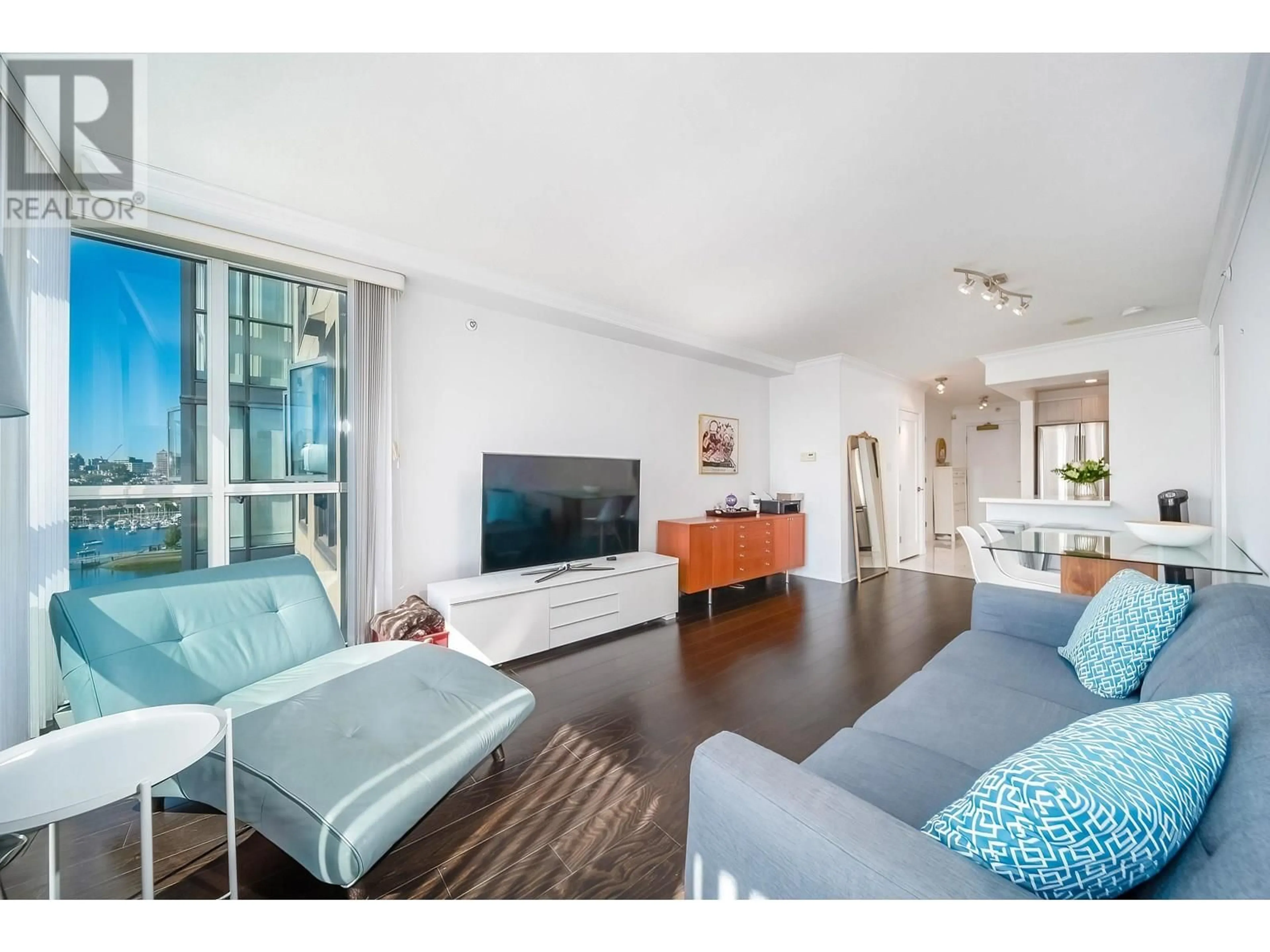 Living room with furniture, unknown for 15F - 199 DRAKE STREET, Vancouver British Columbia V6Z2Y8
