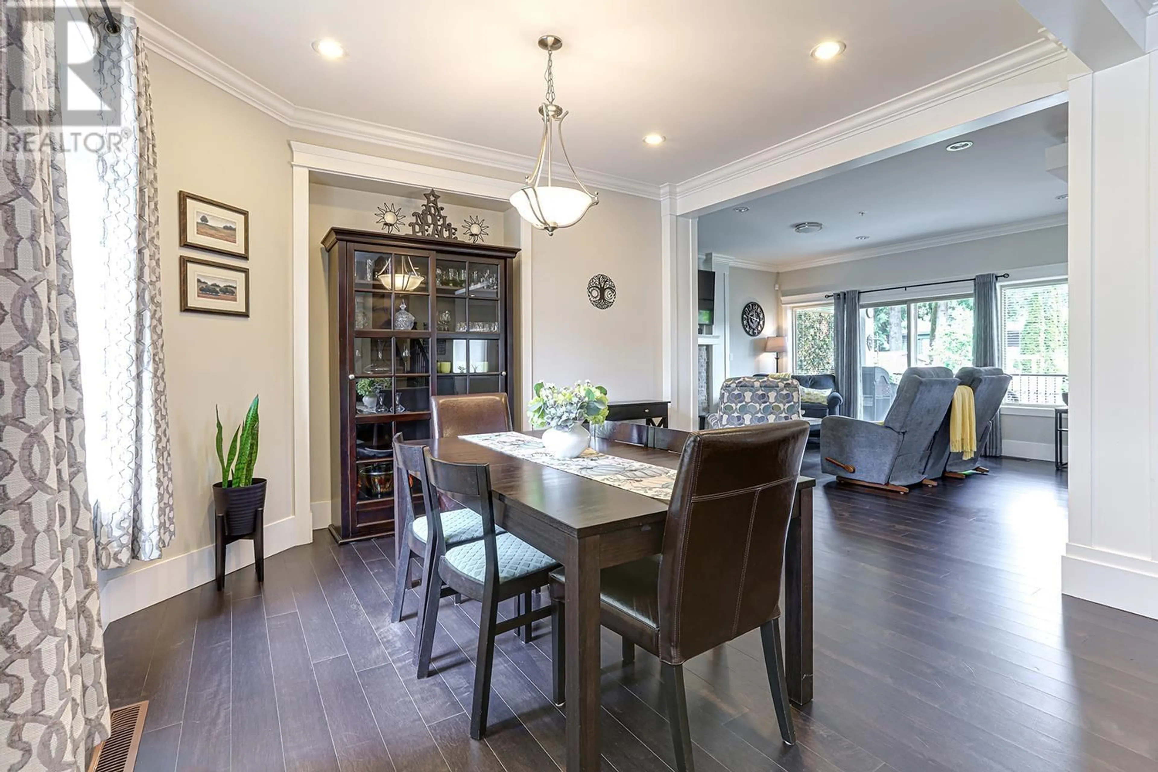Dining room, wood/laminate floor for 3968 ROBIN PLACE, Port Coquitlam British Columbia V3B6R7