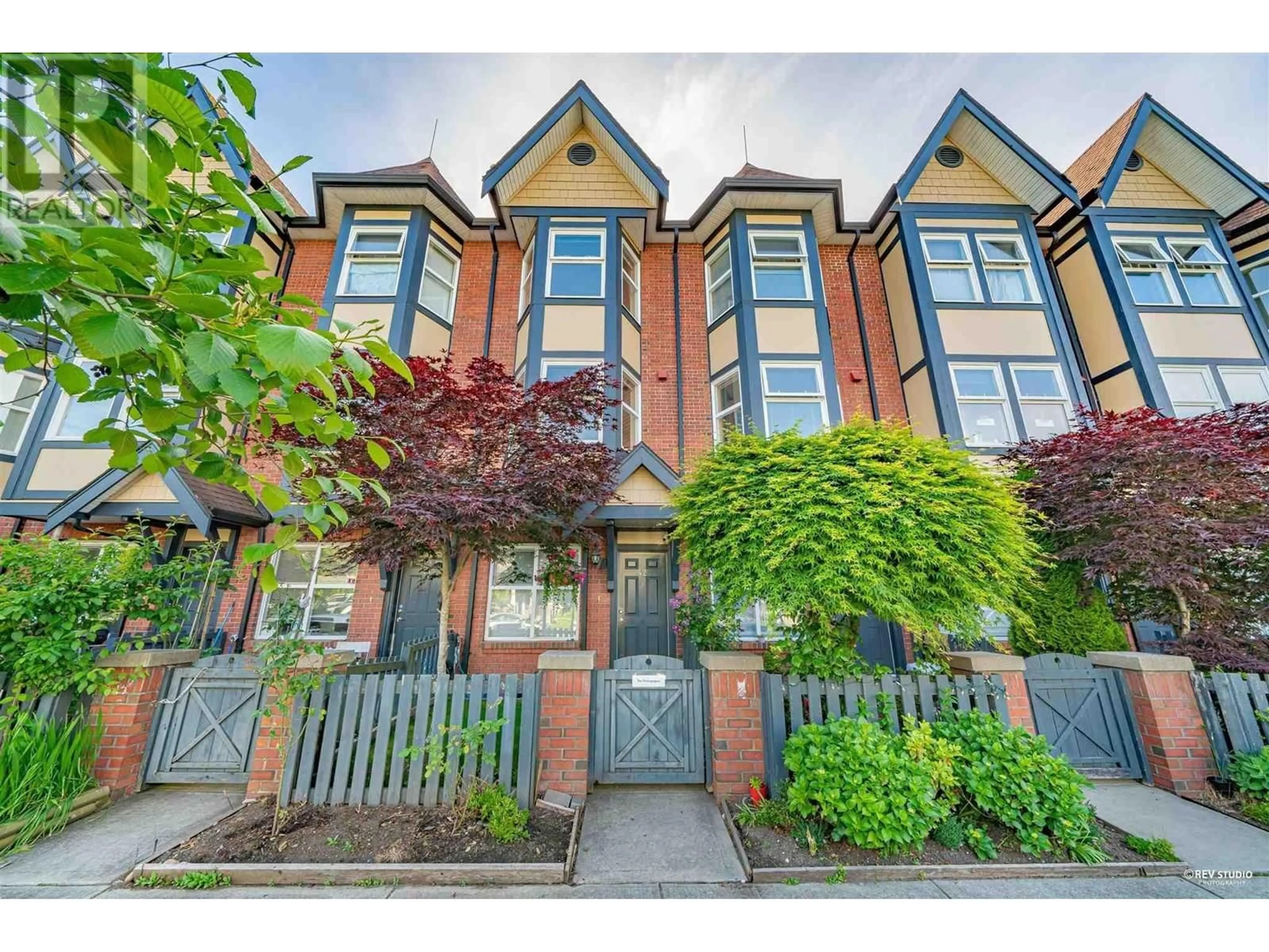 Home with brick exterior material, street for 42 - 6099 ALDER STREET, Richmond British Columbia V6Y0A8
