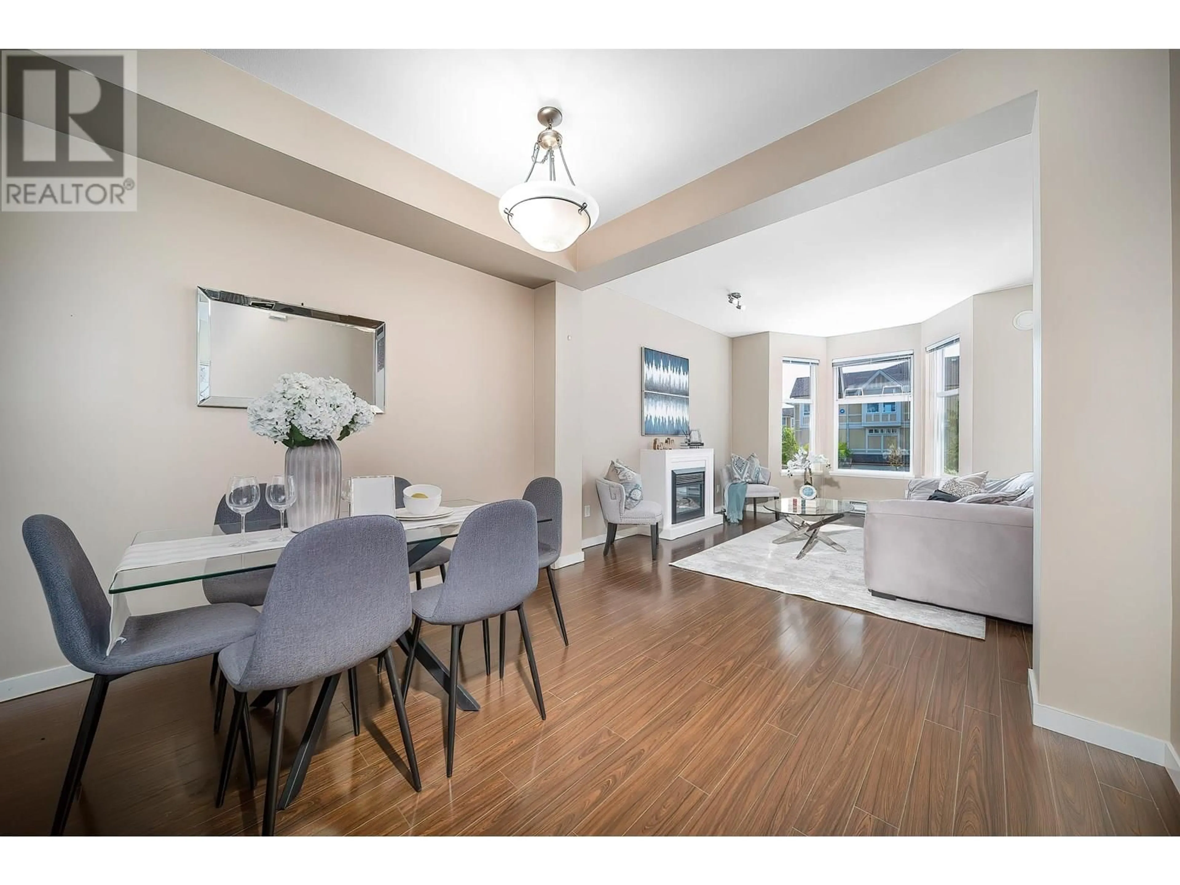Dining room, wood/laminate floor for 42 - 6099 ALDER STREET, Richmond British Columbia V6Y0A8