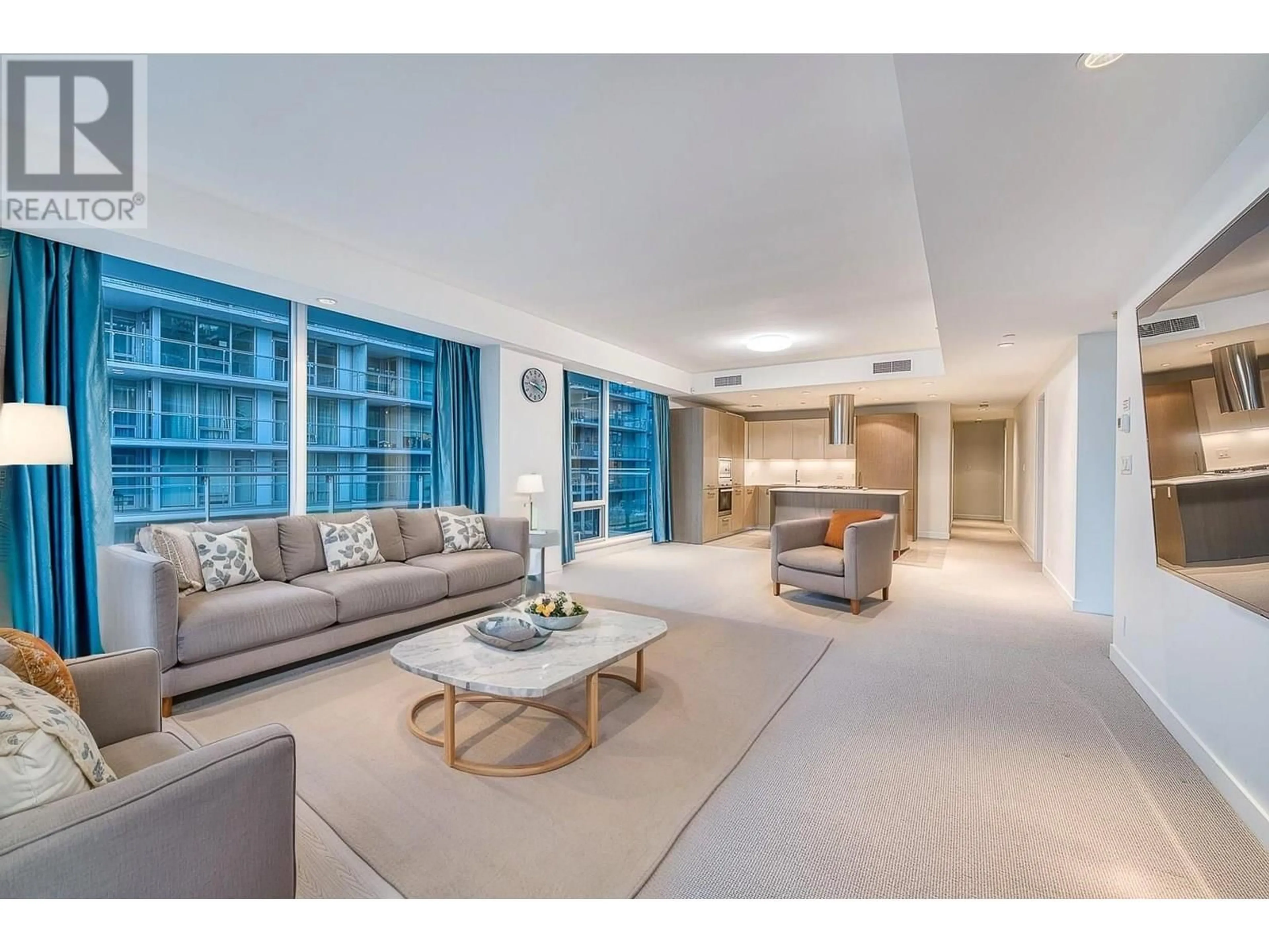 Living room with furniture, unknown for 402 - 6611 PEARSON WAY, Richmond British Columbia V7C0C3