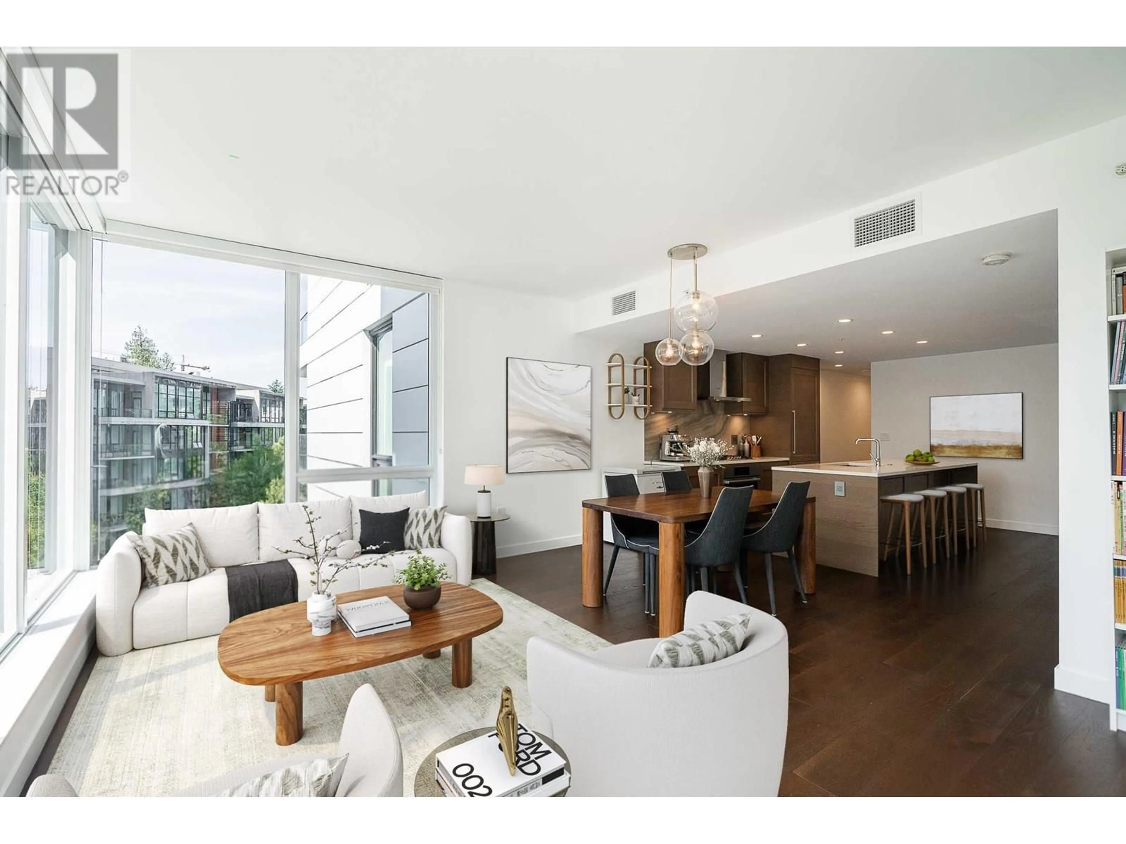 Living room with furniture, unknown for 308 - 5629 BIRNEY AVENUE, Vancouver British Columbia V6S0L5
