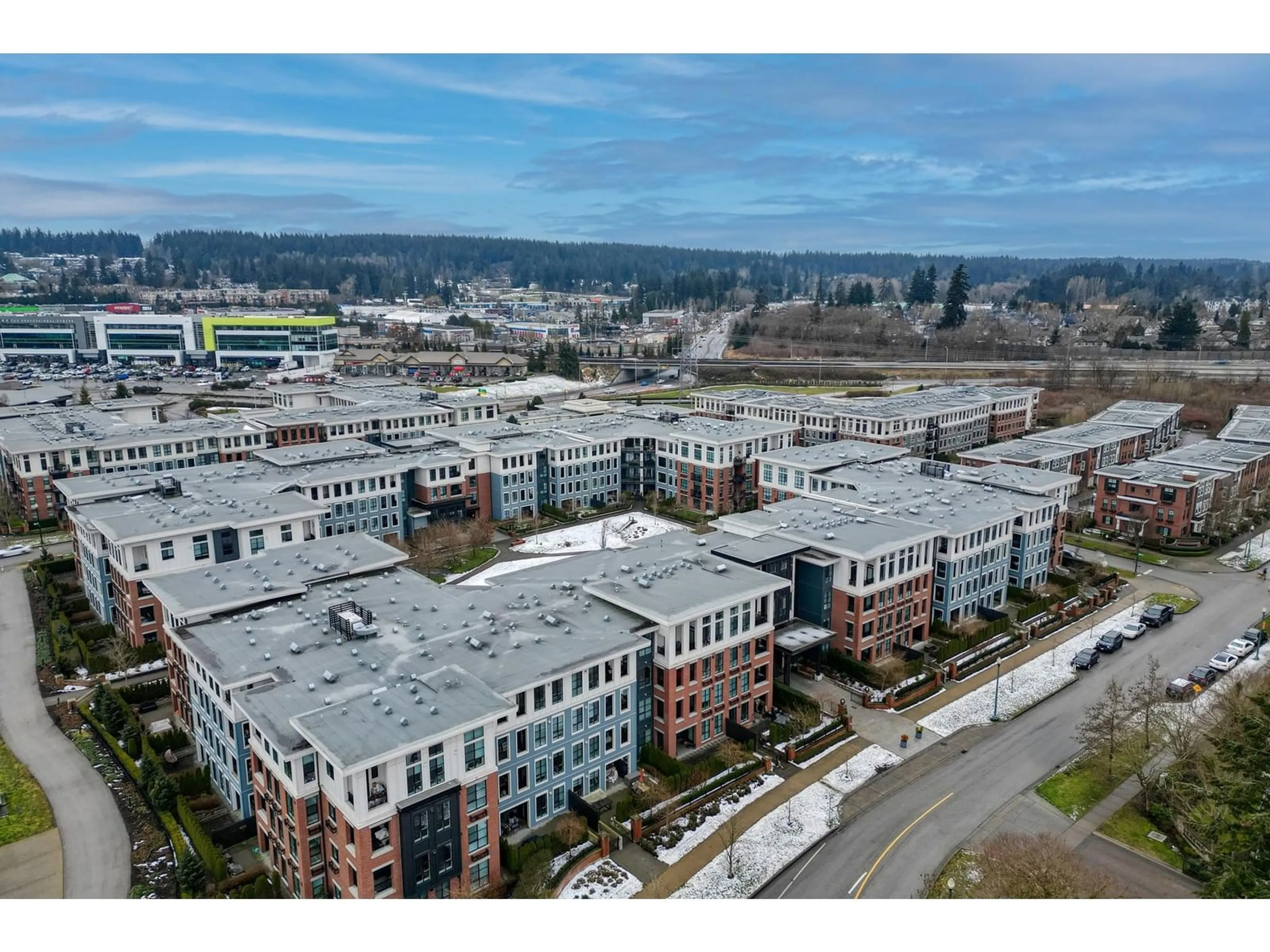 A pic from outside/outdoor area/front of a property/back of a property/a pic from drone, unknown for 214 - 15138 34, Surrey British Columbia V3Z0Y5