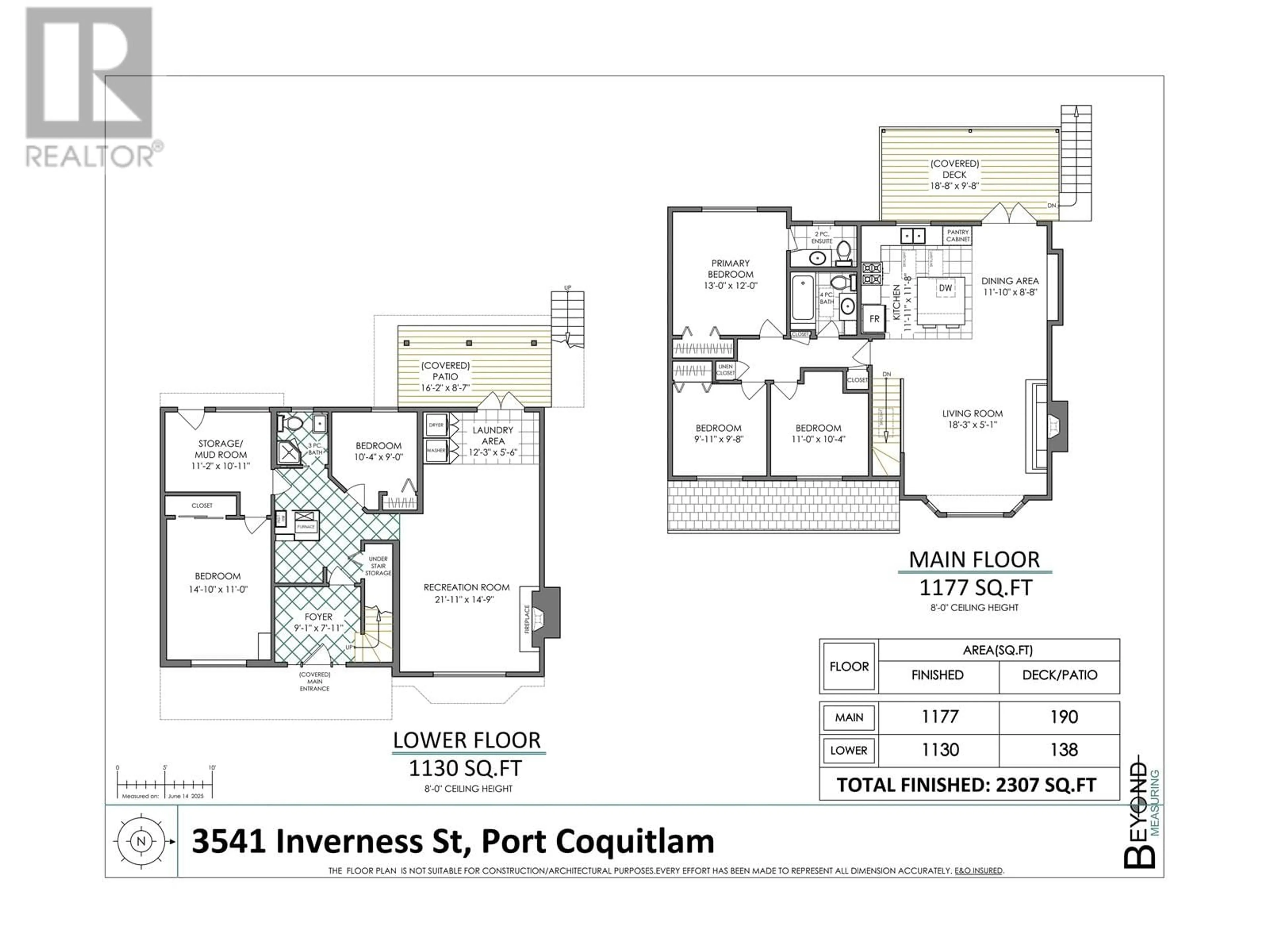 Floor plan for 3541 INVERNESS STREET, Port Coquitlam British Columbia V3B3B3