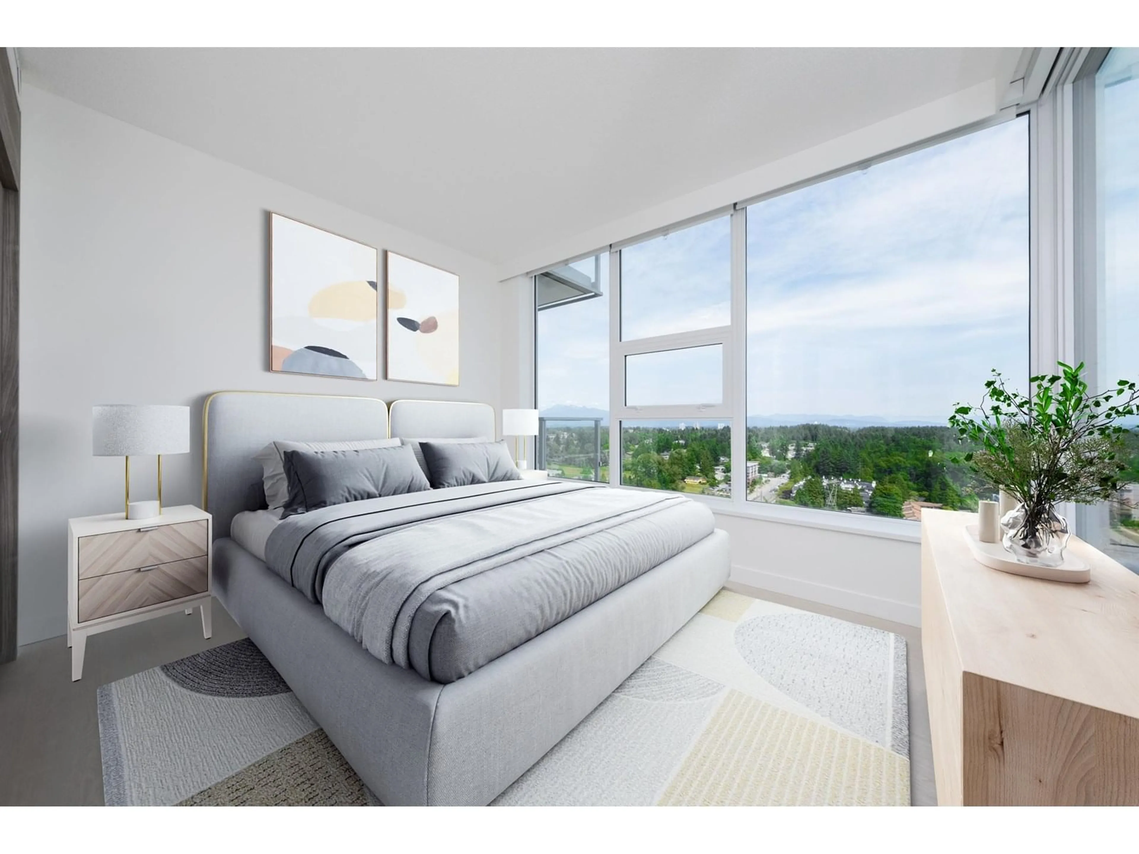 Bedroom with bed, unknown for 3105 - 13768 100, Surrey British Columbia V3T0V2