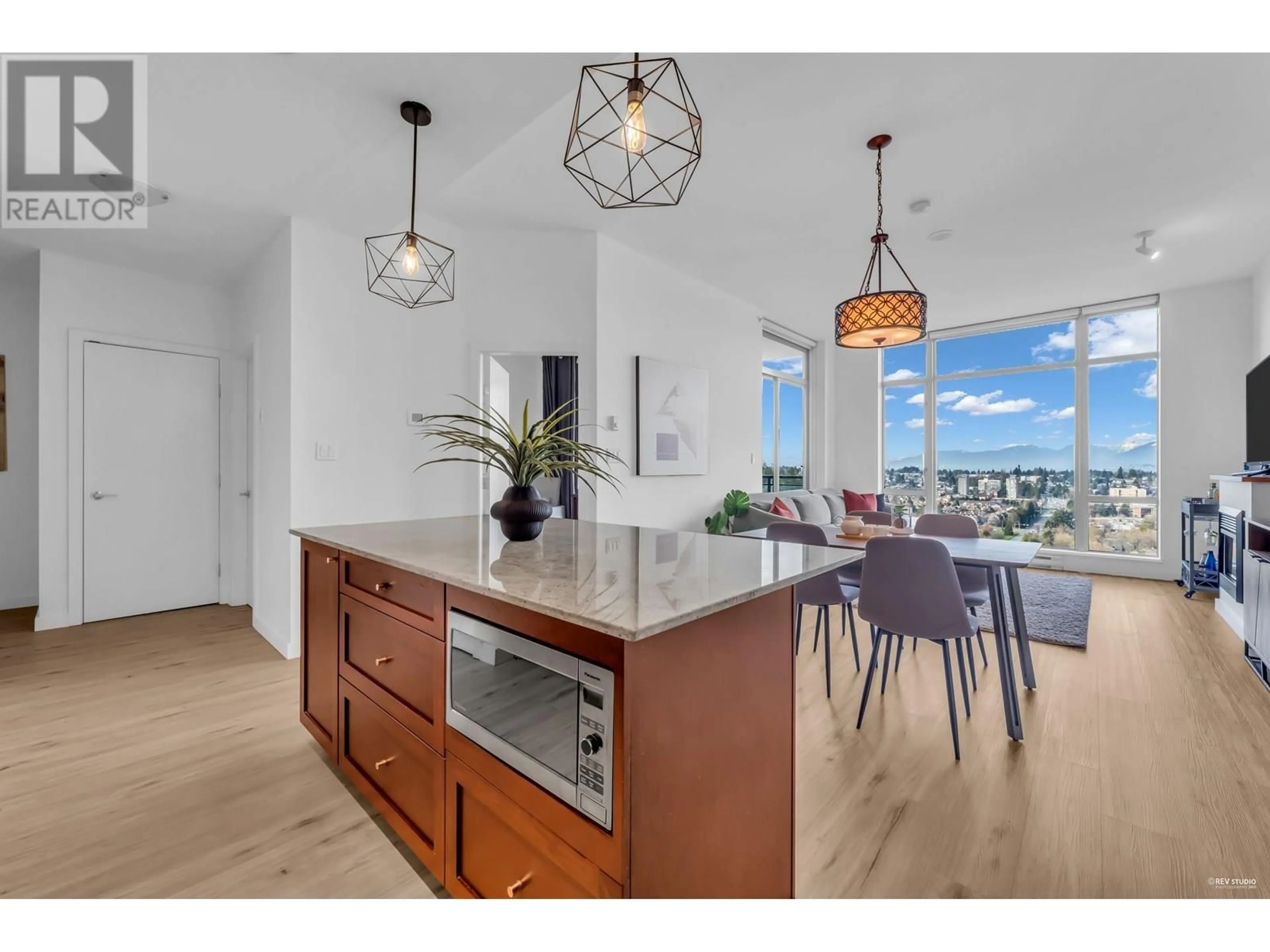 Open concept kitchen, unknown for 2706 - 280 ROSS DRIVE, New Westminster British Columbia V3L0C2