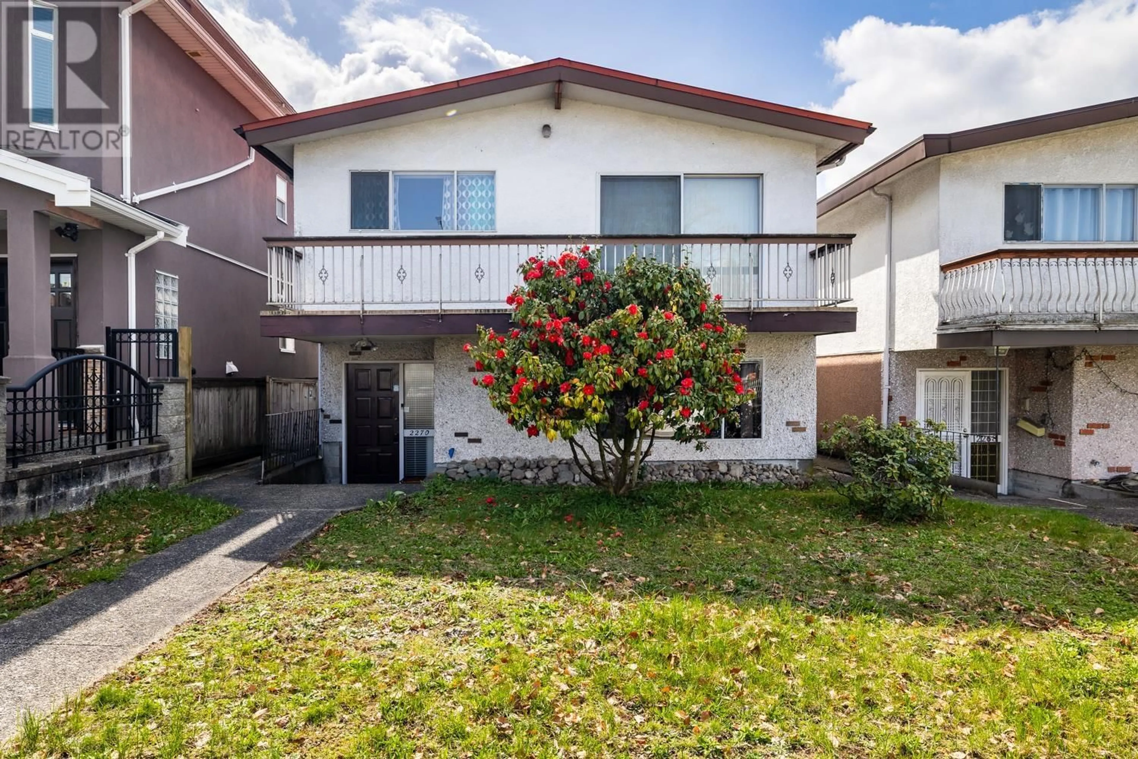 Home with vinyl exterior material, street for 2270 54TH AVENUE, Vancouver British Columbia V5P1Y7