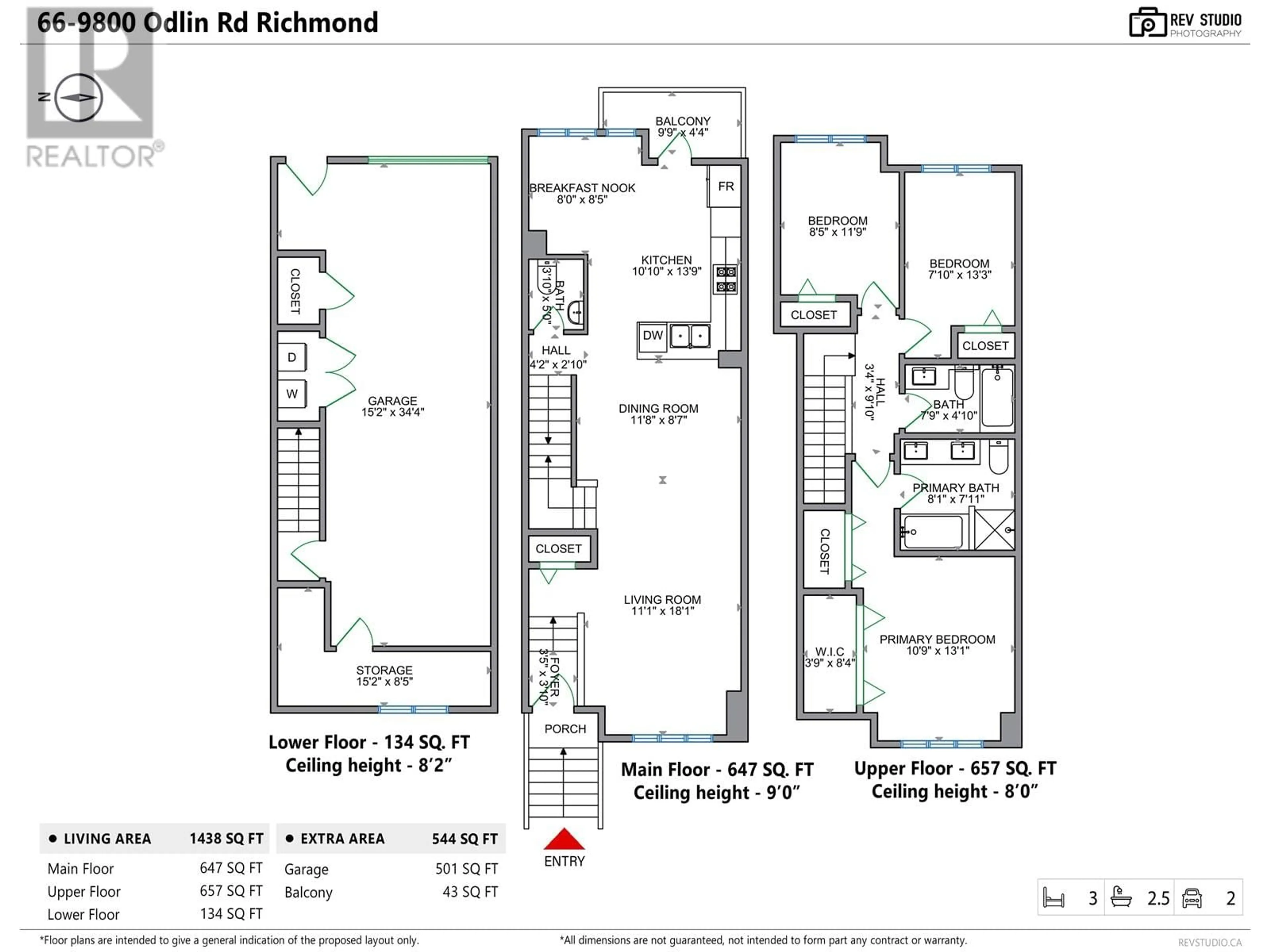Floor plan for 66 - 9800 ODLIN ROAD, Richmond British Columbia V6X0C2