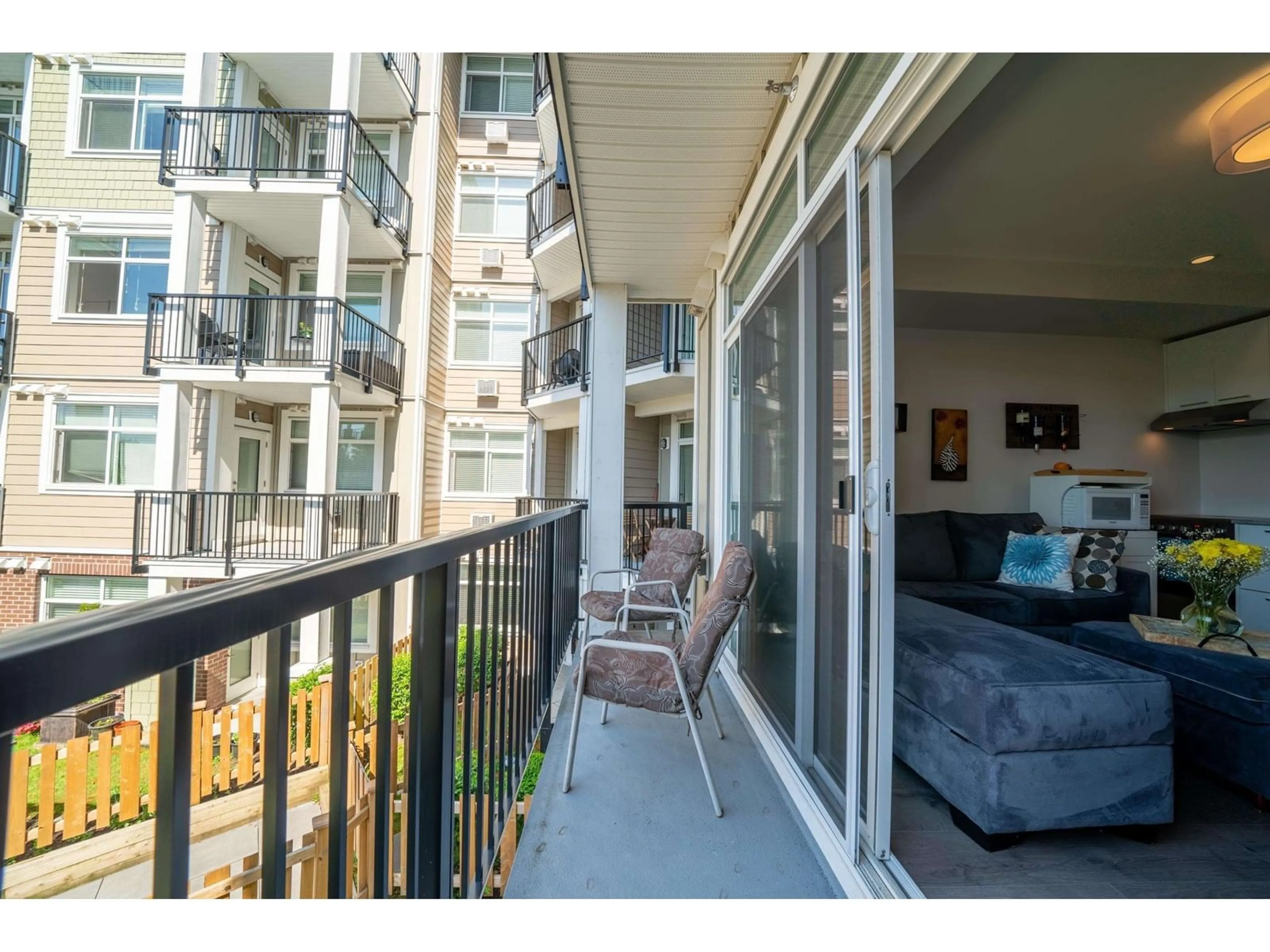 Balcony in the apartment, unknown for 206 - 20686 EASTLEIGH, Langley British Columbia V3A0M4