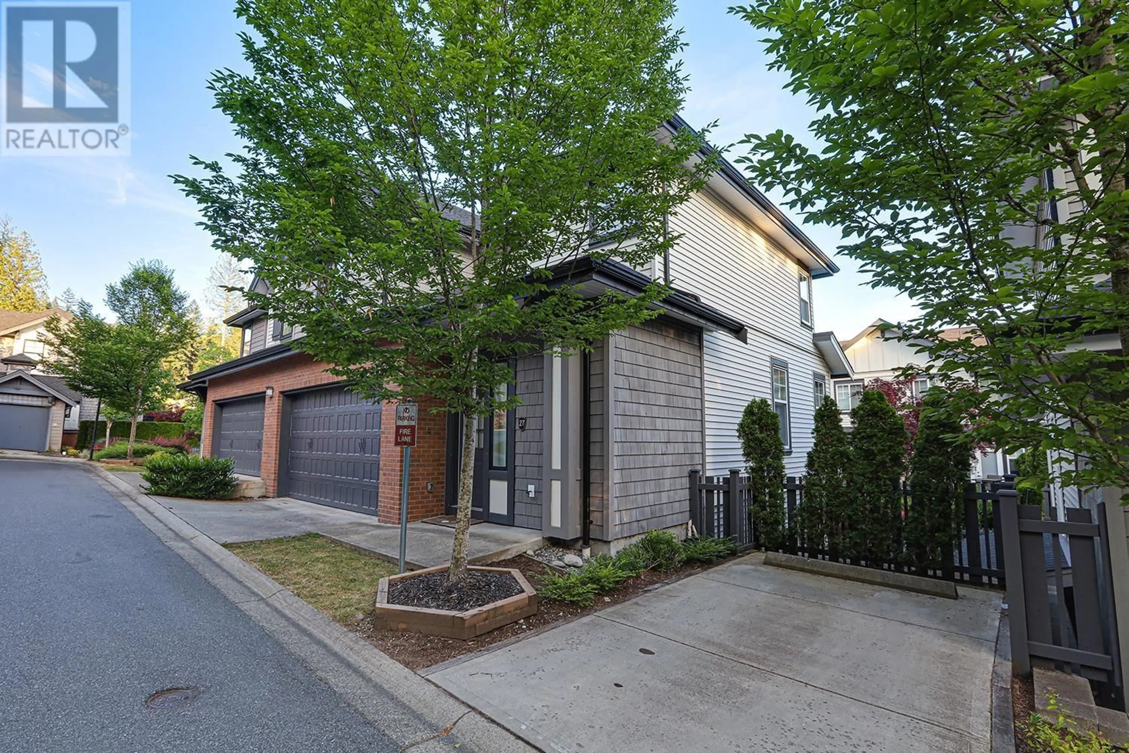 Home with brick exterior material, street for 27 - 3470 HIGHLAND DRIVE, Coquitlam British Columbia V3E0M1