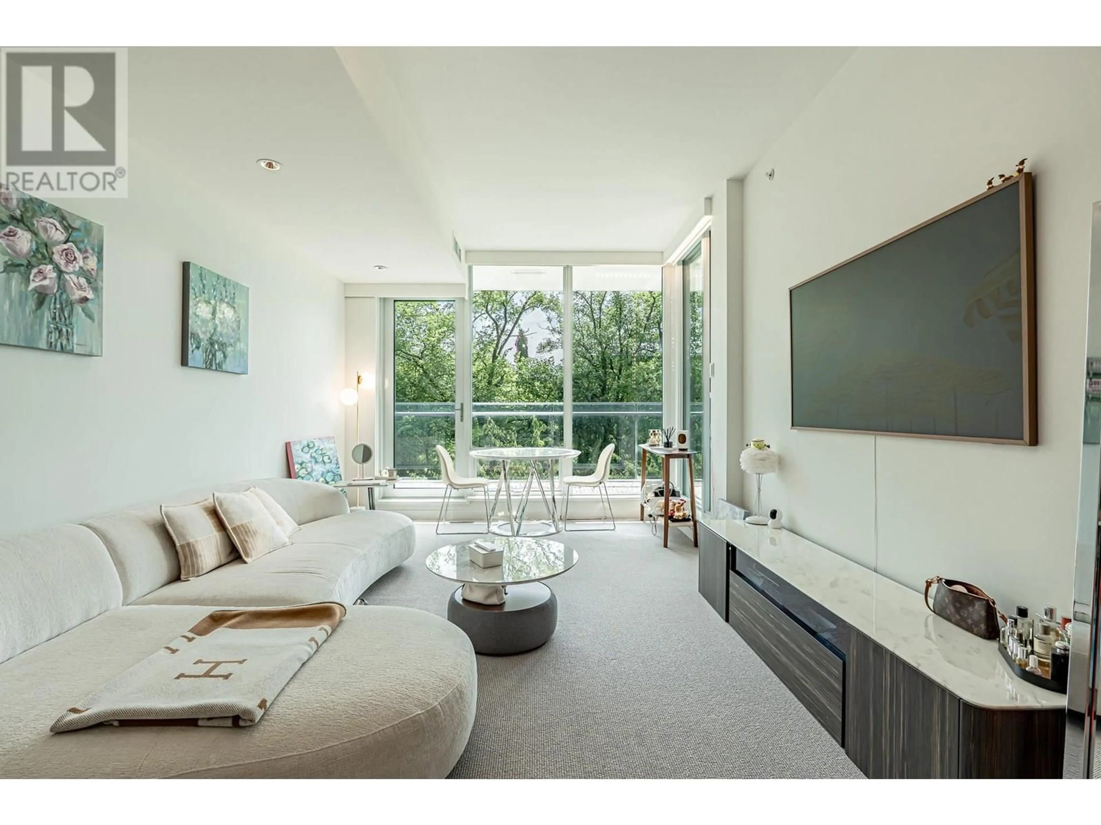 Living room with furniture, unknown for 207 - 6611 PEARSON WAY, Richmond British Columbia V7C0C3