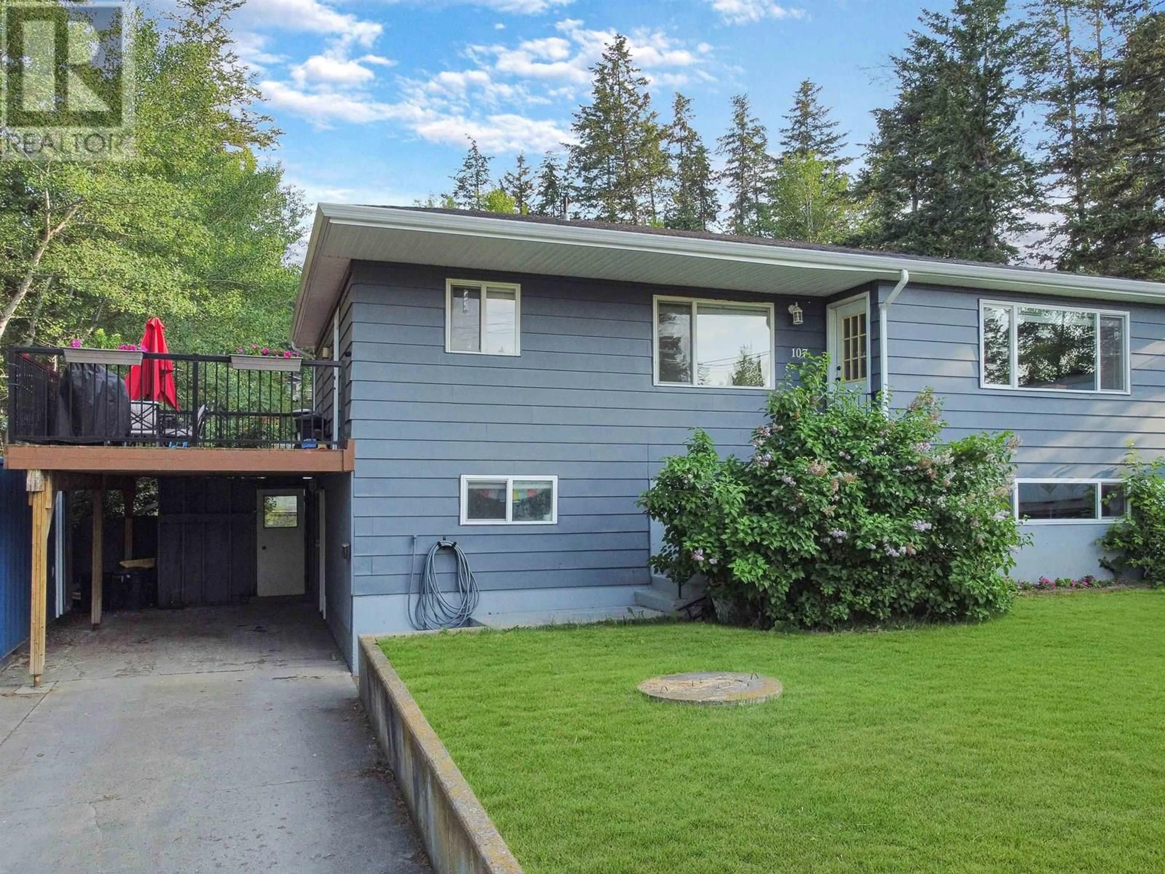 Home with vinyl exterior material, unknown for 107 CONRAD CRESCENT, Williams Lake British Columbia V2G3M5