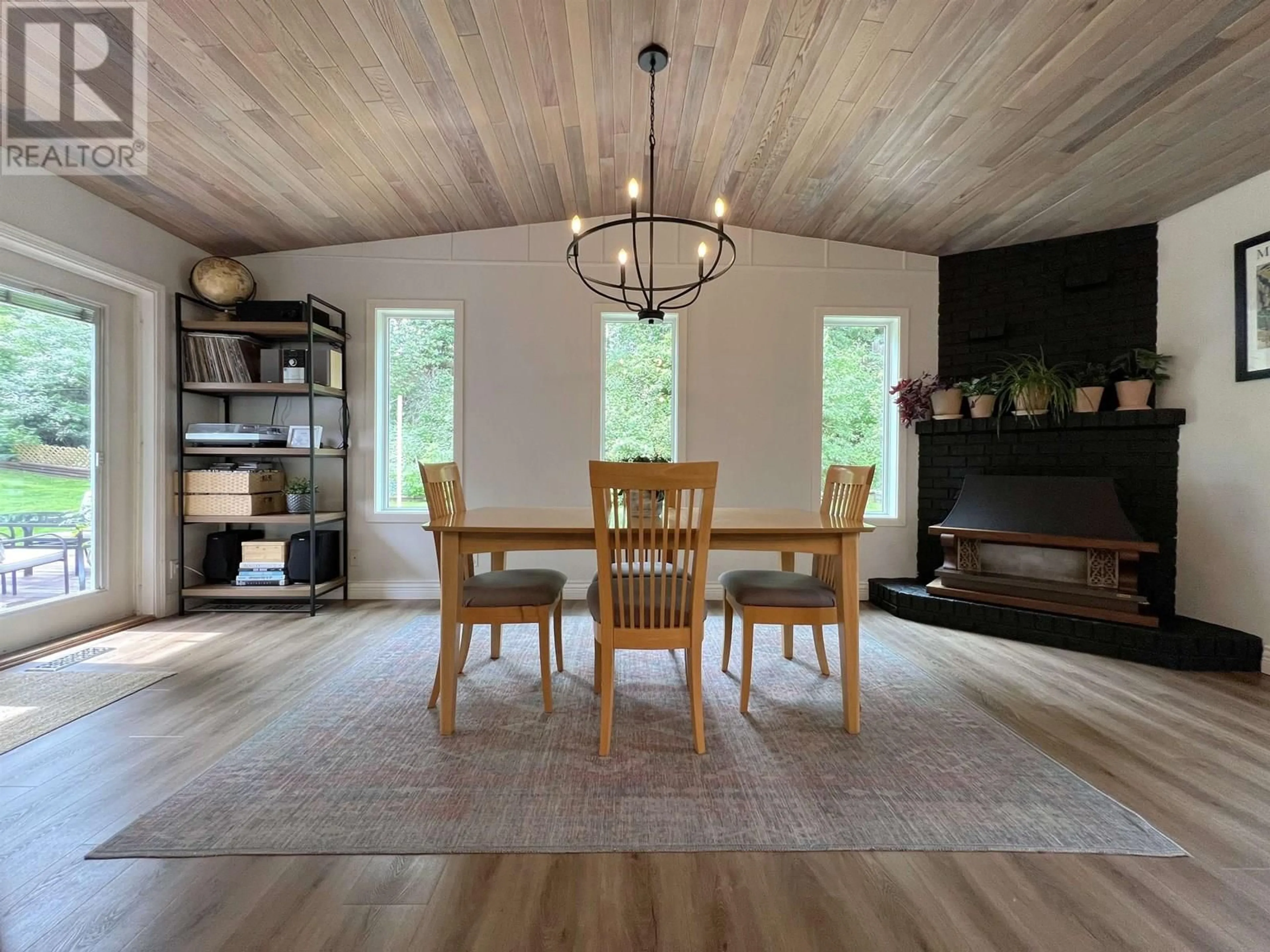 Dining room, wood/laminate floor for 7559 ST KEVIN PLACE, Prince George British Columbia V2N4L3