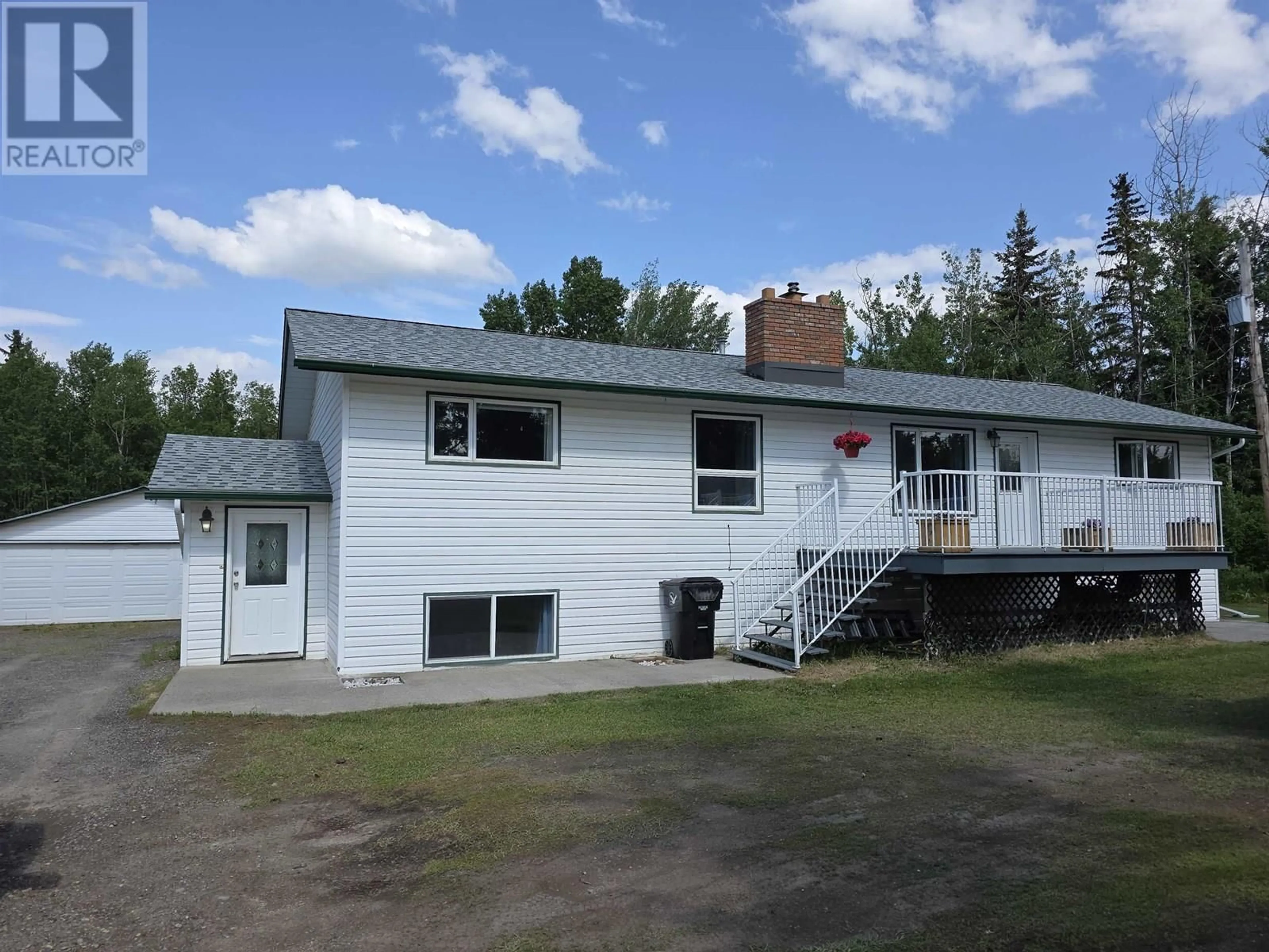 A pic from outside/outdoor area/front of a property/back of a property/a pic from drone, building for 2178 GRANT'S FRONTAGE ROAD, Vanderhoof British Columbia V0J3A1