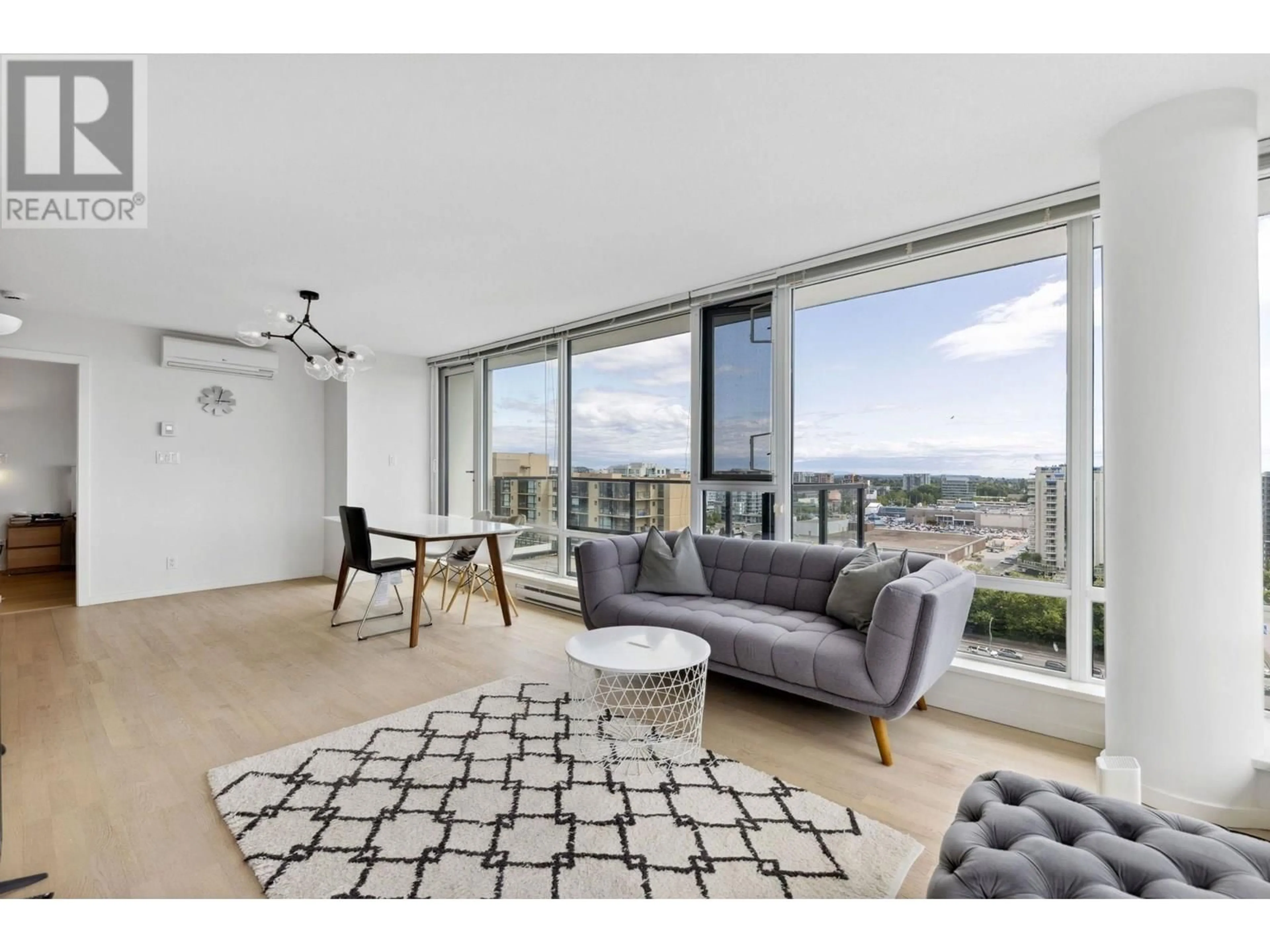 Living room with furniture, unknown for 1802 - 7788 ACKROYD ROAD, Richmond British Columbia V6X0M8