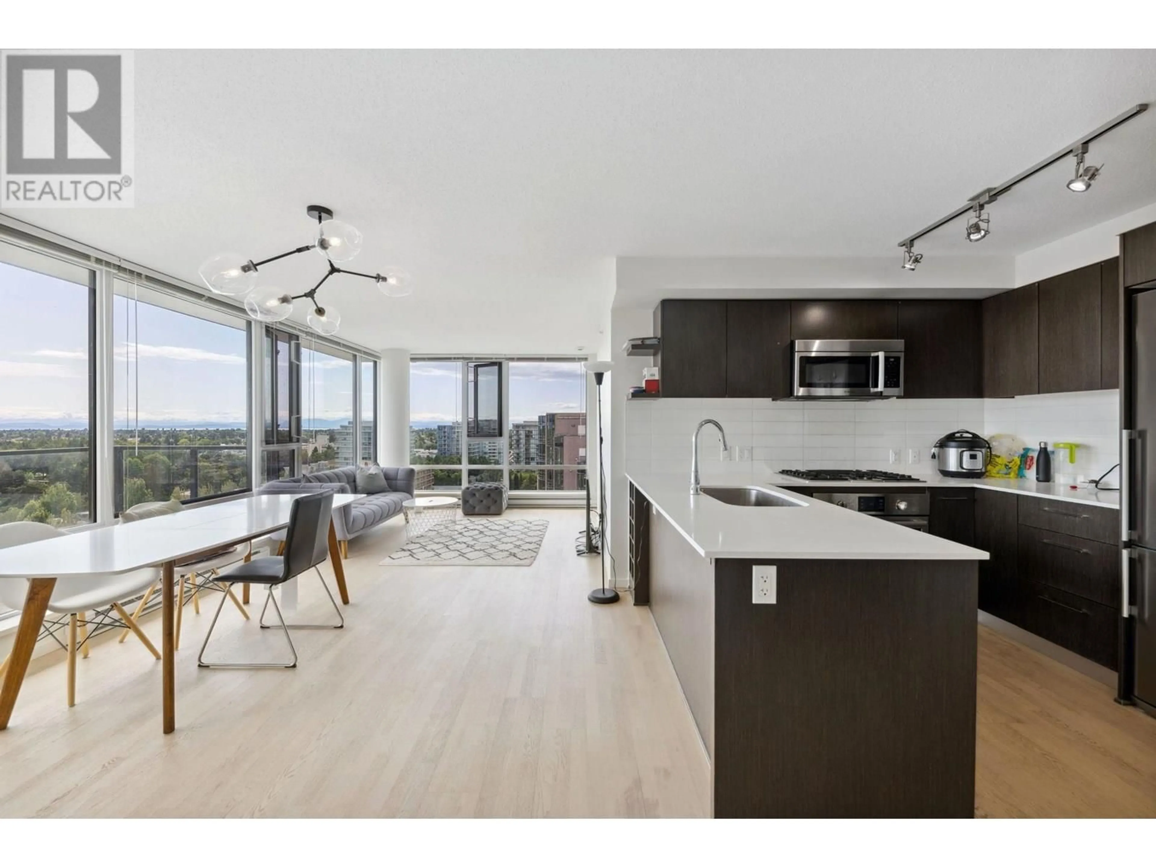 Open concept kitchen, unknown for 1802 - 7788 ACKROYD ROAD, Richmond British Columbia V6X0M8
