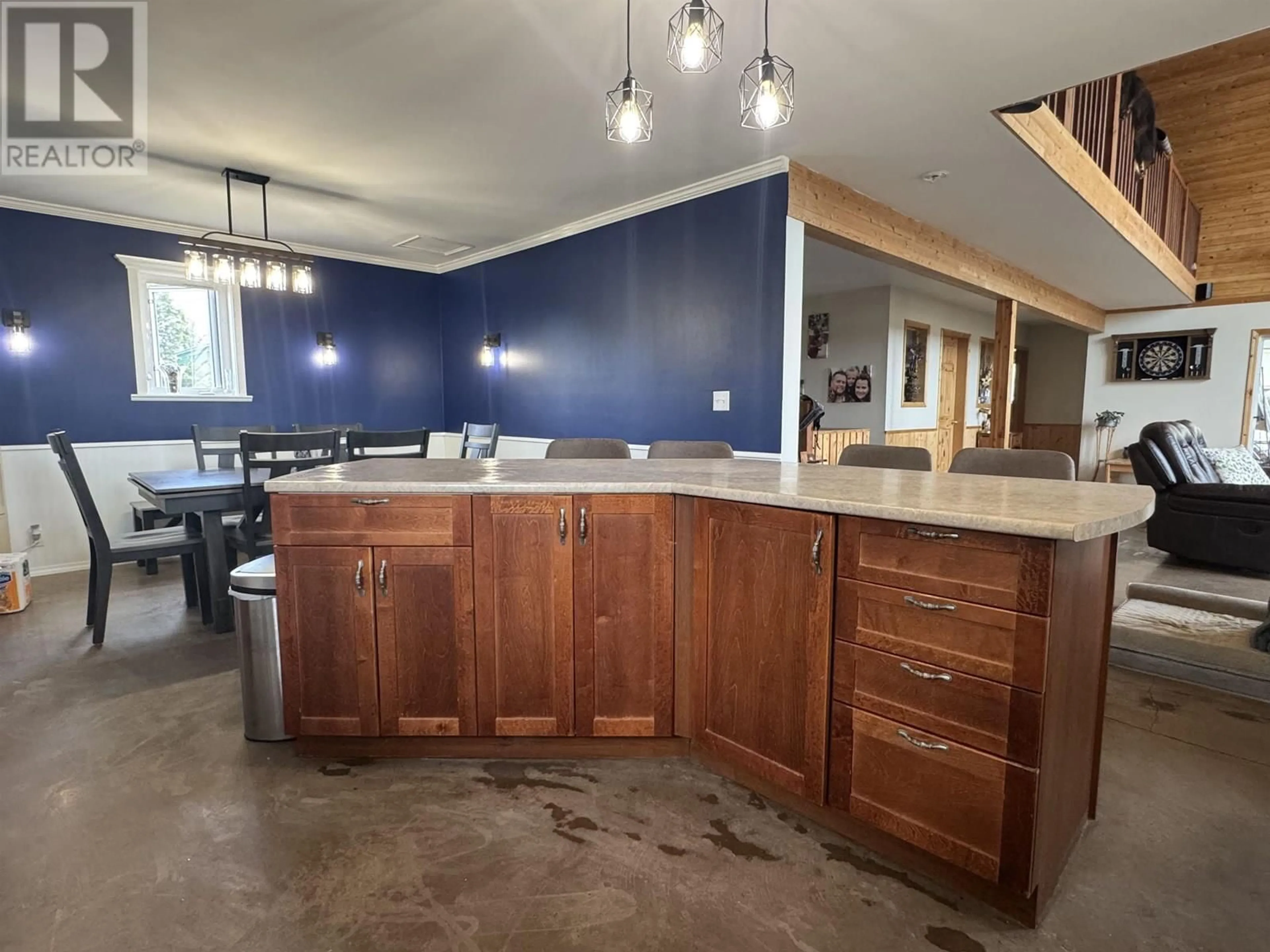 Open concept kitchen, unknown for 2659 BUNTING LAKE ROAD, 150 Mile House British Columbia V0K2G0