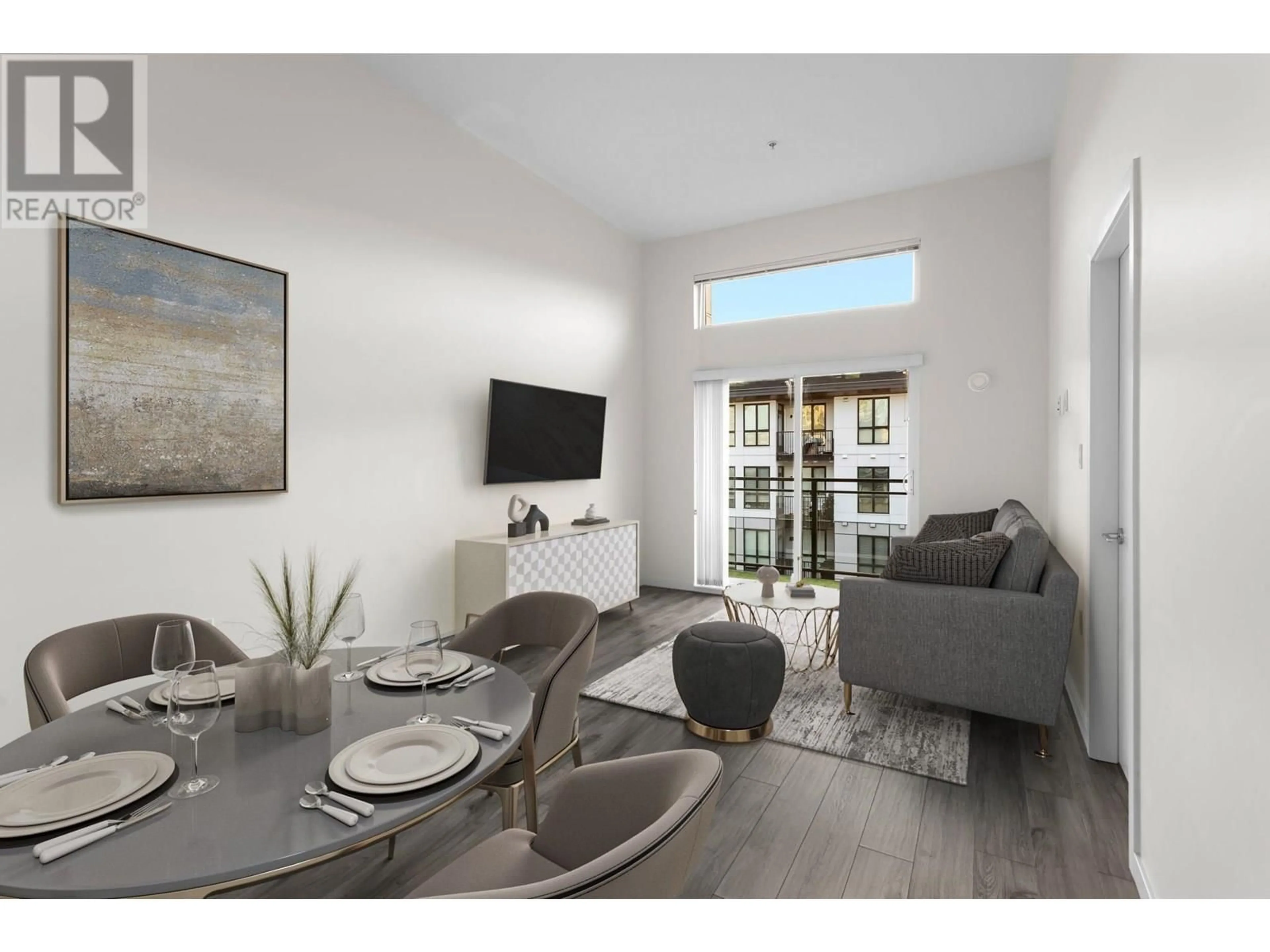 Living room with furniture, unknown for 605 - 621 REGAN AVENUE, Coquitlam British Columbia V3J0K1