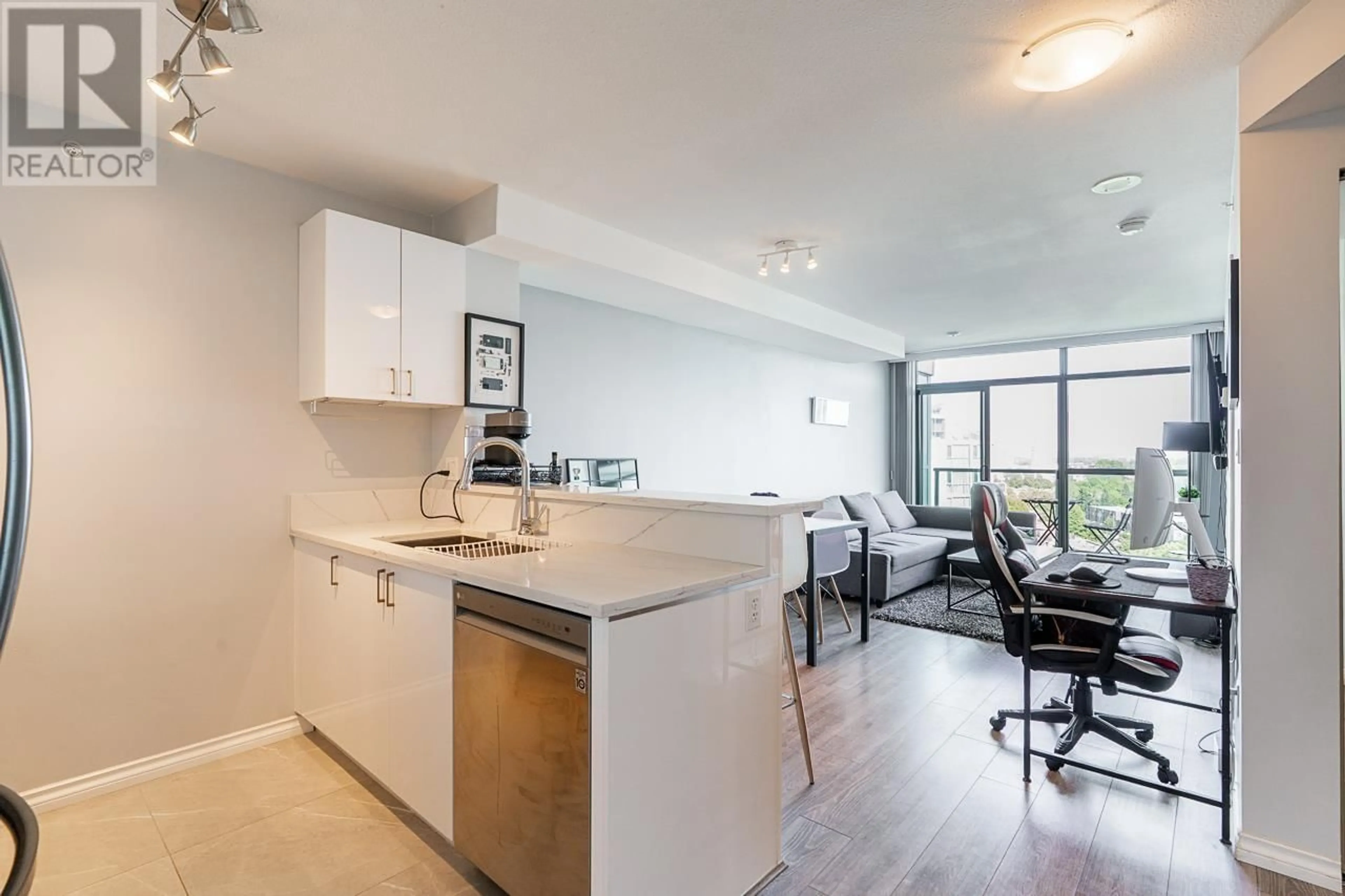 Open concept kitchen, unknown for 1105 - 2733 CHANDLERY PLACE, Vancouver British Columbia V5S4V3