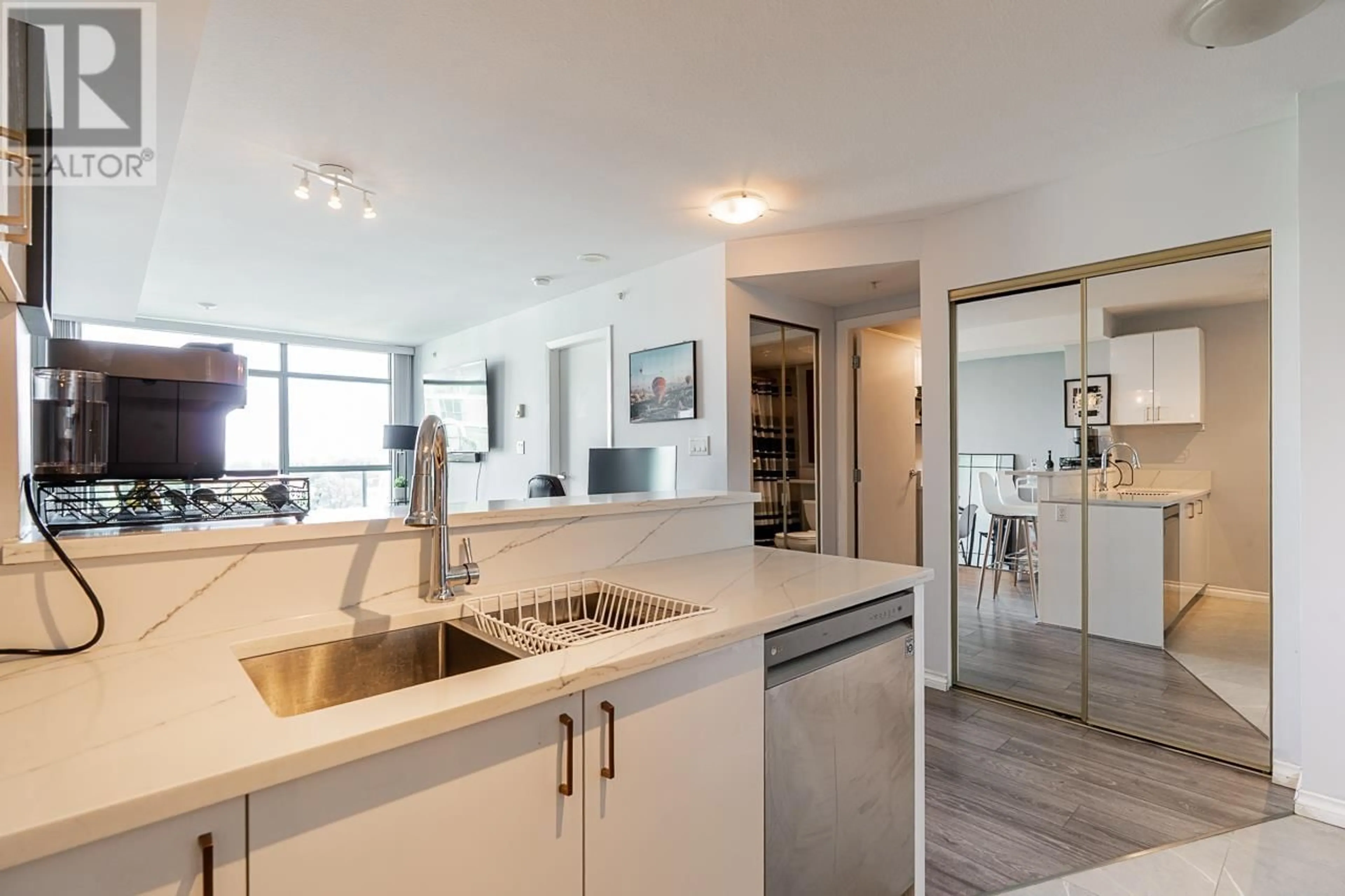 Open concept kitchen, unknown for 1105 - 2733 CHANDLERY PLACE, Vancouver British Columbia V5S4V3