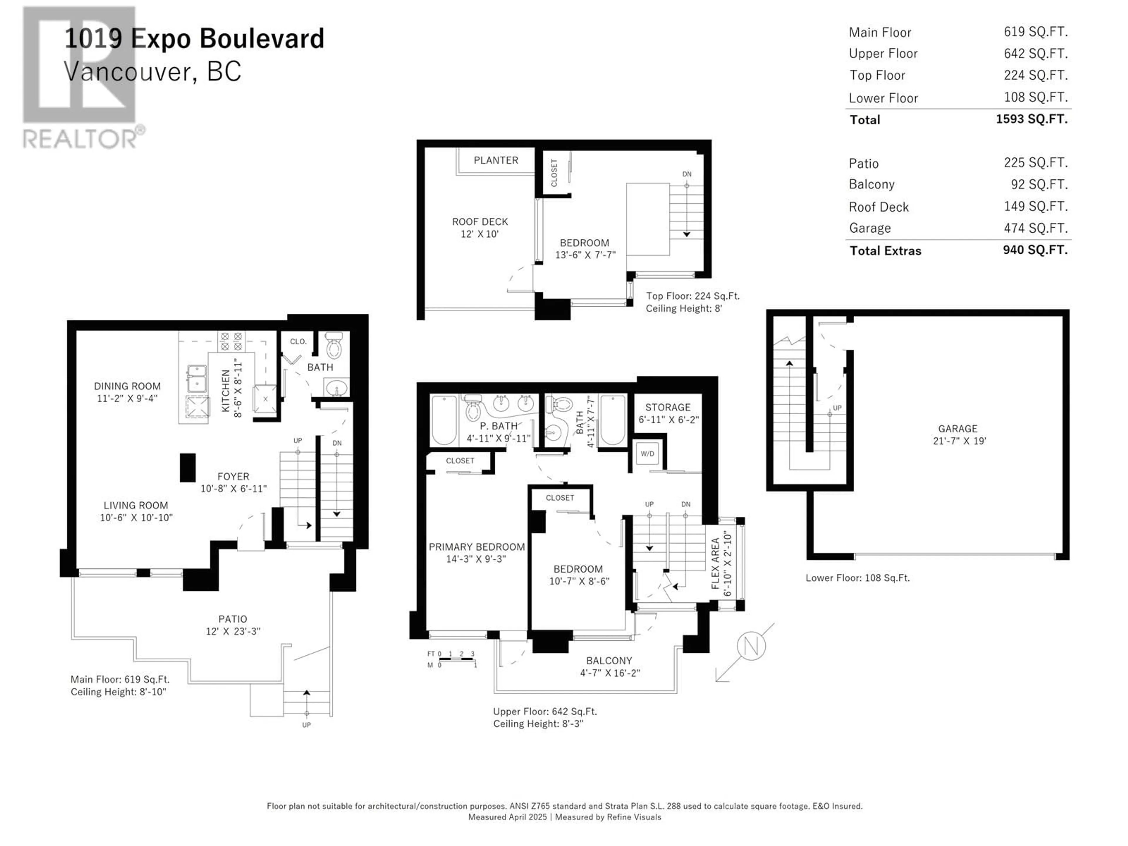Floor plan for 1019 EXPO BOULEVARD, Vancouver British Columbia V6Z2W1