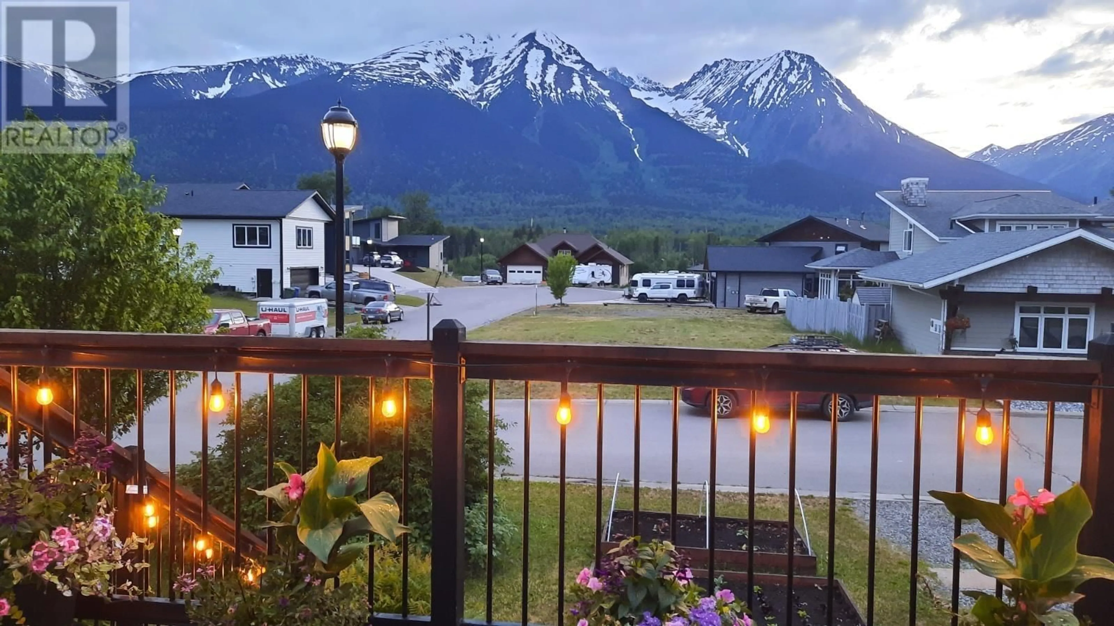 Balcony in the apartment, mountain view for 9 STARLITER WAY, Smithers British Columbia V0J2N2