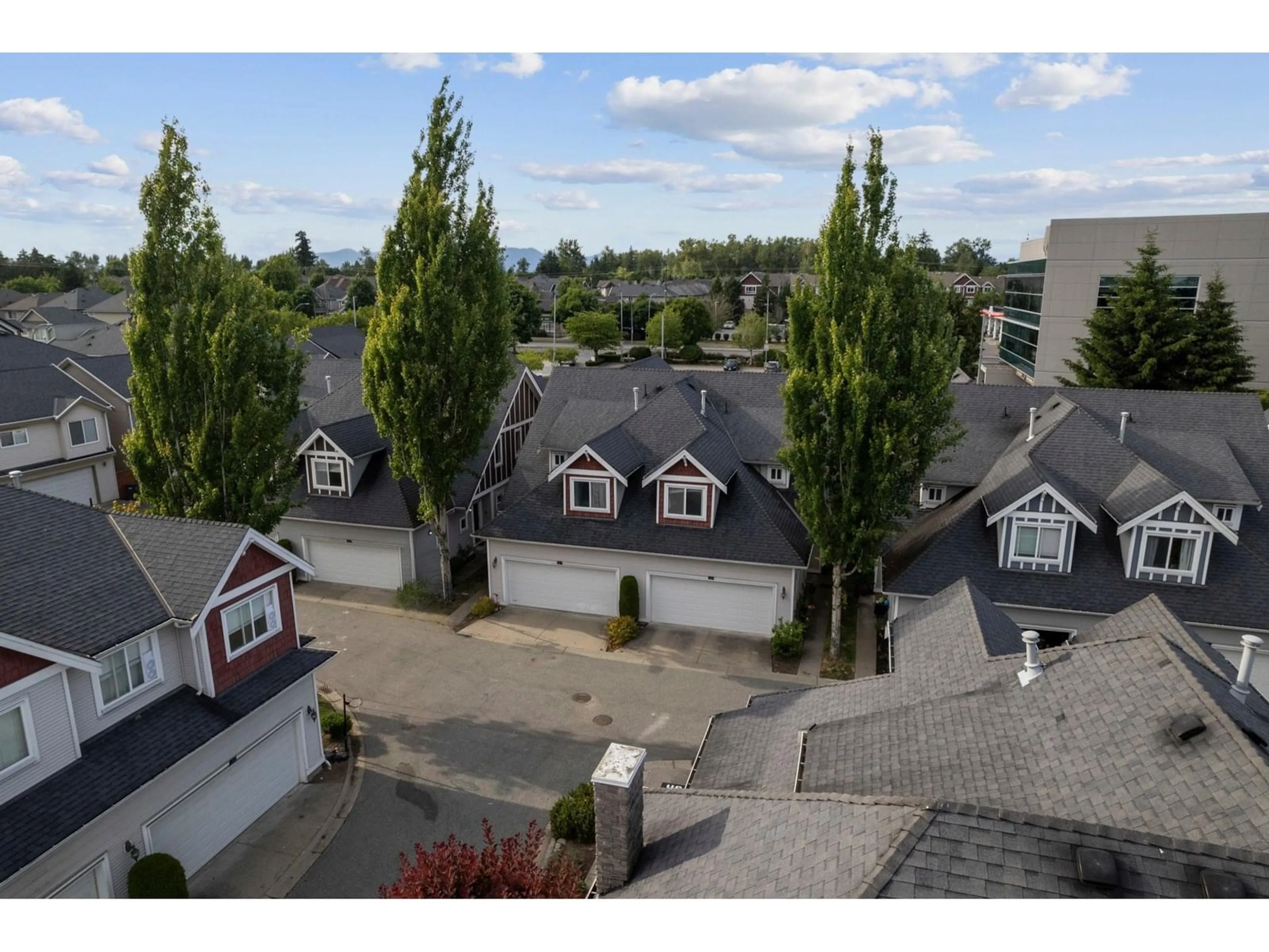 A pic from outside/outdoor area/front of a property/back of a property/a pic from drone, street for 28 - 19977 71, Langley British Columbia V2Y0E1