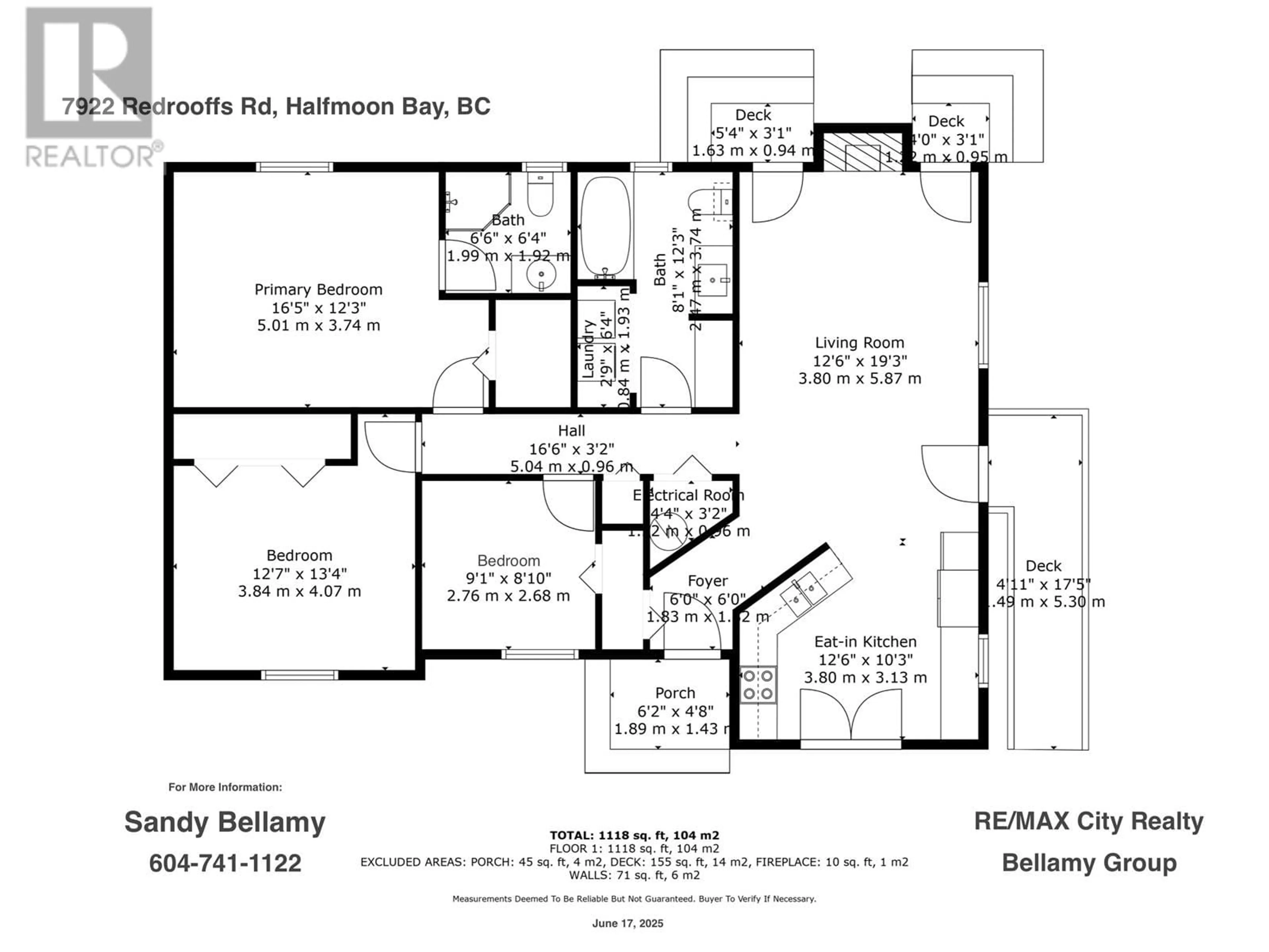 Floor plan for 7922 REDROOFFS ROAD, Halfmoon Bay British Columbia V7Z1C6