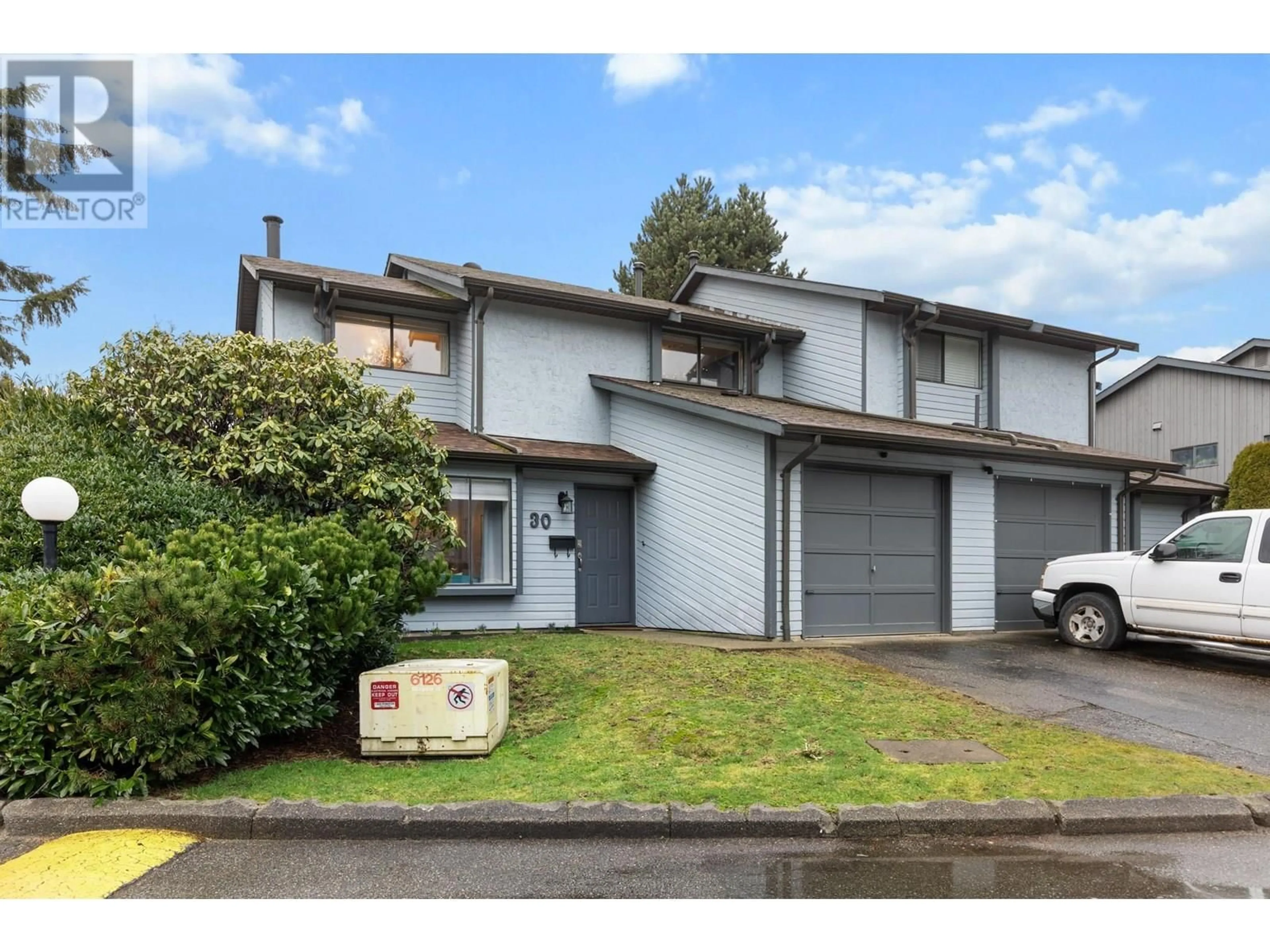A pic from outside/outdoor area/front of a property/back of a property/a pic from drone, street for 30 - 21550 CHERRINGTON AVENUE, Maple Ridge British Columbia V2X8S7