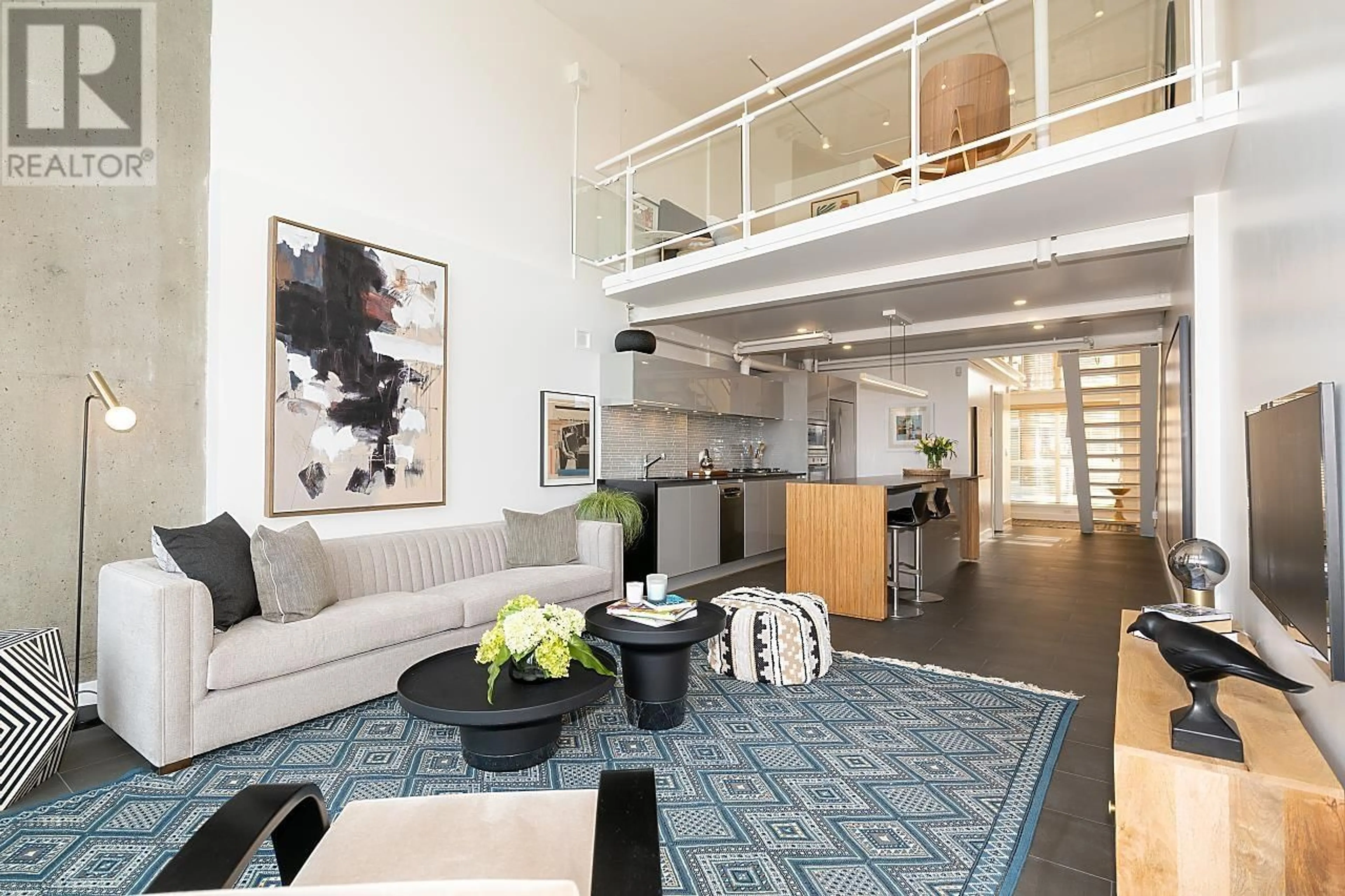 Living room with furniture, unknown for 403 - 1529 6TH AVENUE, Vancouver British Columbia V6J1R1