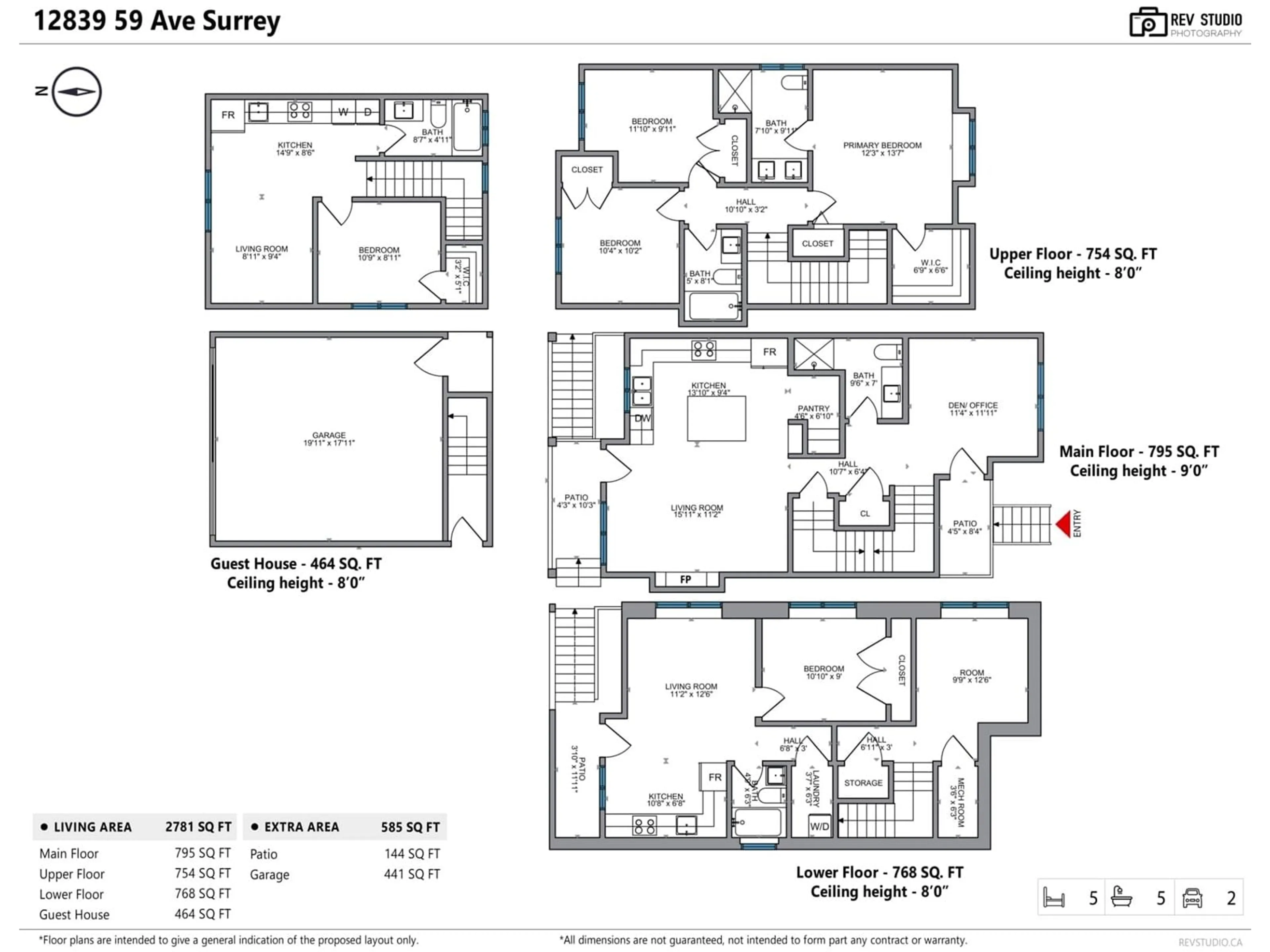Floor plan for 12839 59, Surrey British Columbia V3X1T3