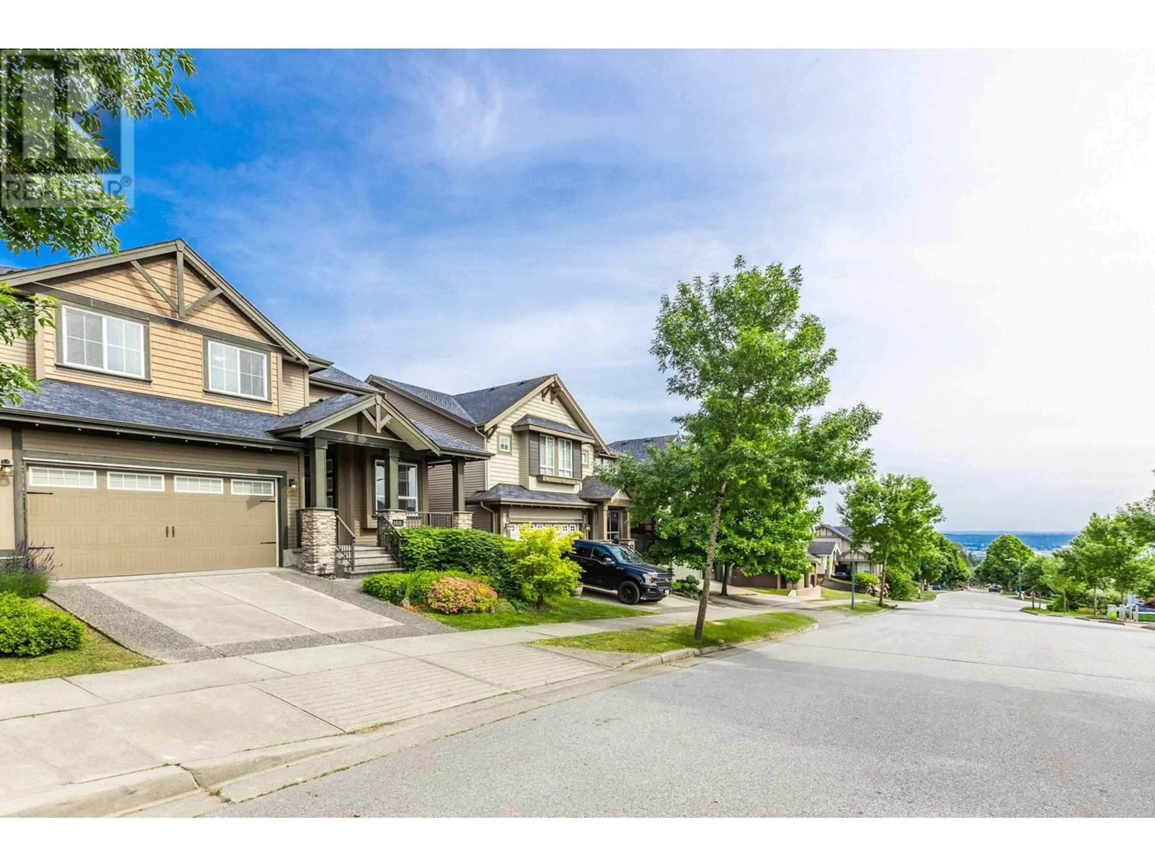 A pic from outside/outdoor area/front of a property/back of a property/a pic from drone, mountain view for 1511 DAYTON STREET, Coquitlam British Columbia V3E0J6