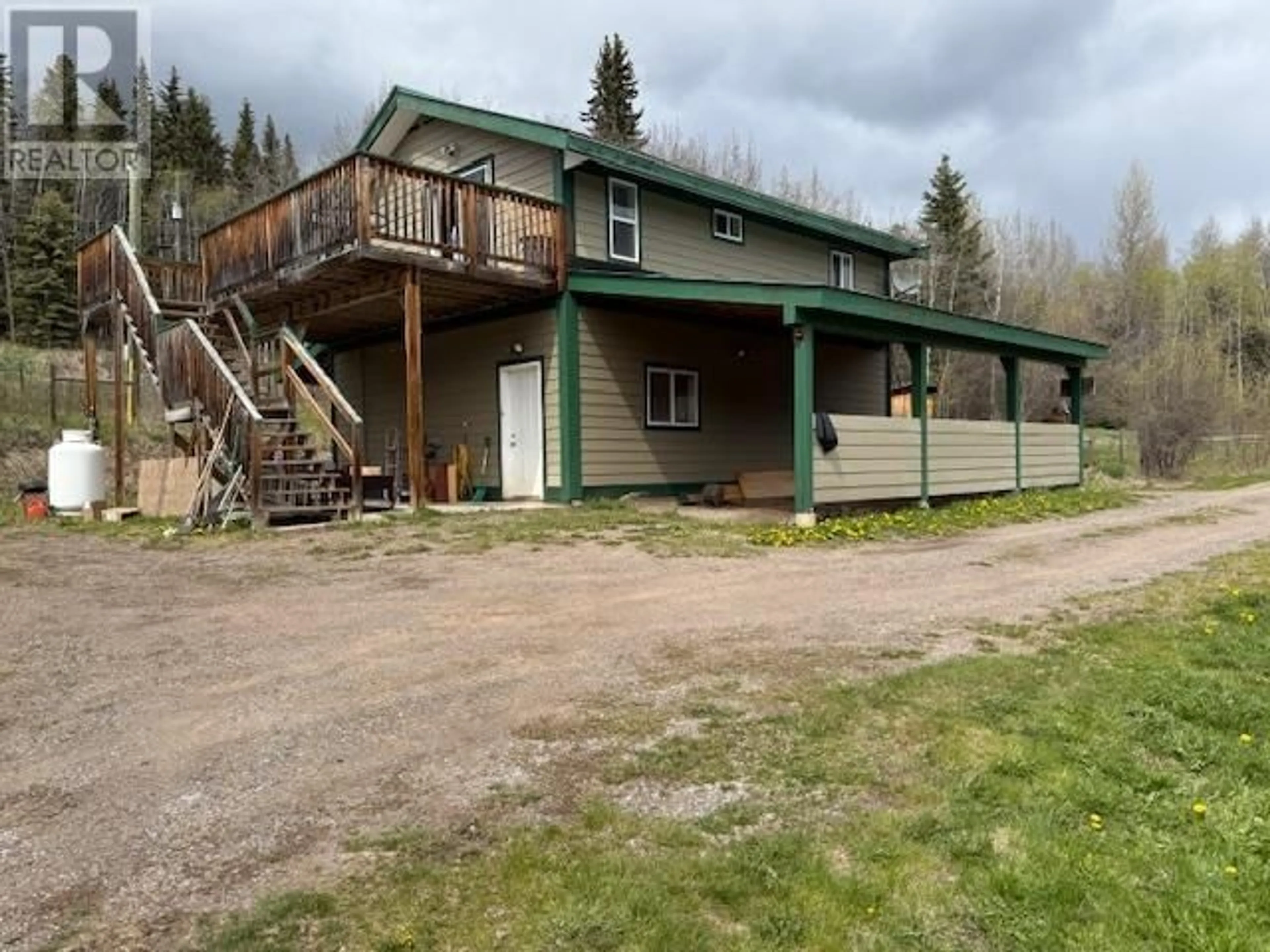 A pic from outside/outdoor area/front of a property/back of a property/a pic from drone, unknown for 29575 MONTGOMERY ROAD, Topley British Columbia V0J2Y0