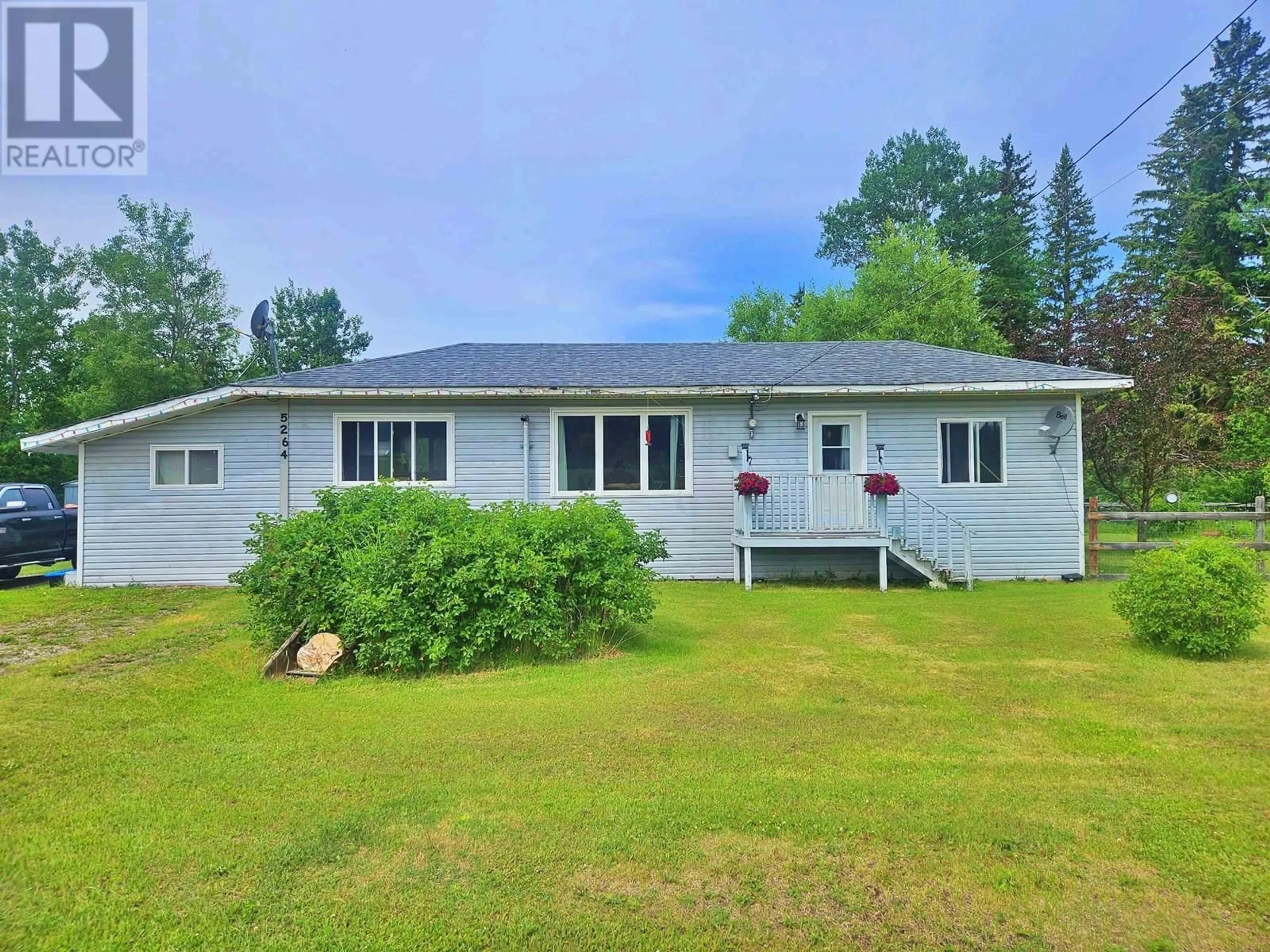 A pic from outside/outdoor area/front of a property/back of a property/a pic from drone, unknown for 5264 KERSLEY ROAD, Quesnel British Columbia V2J6L6
