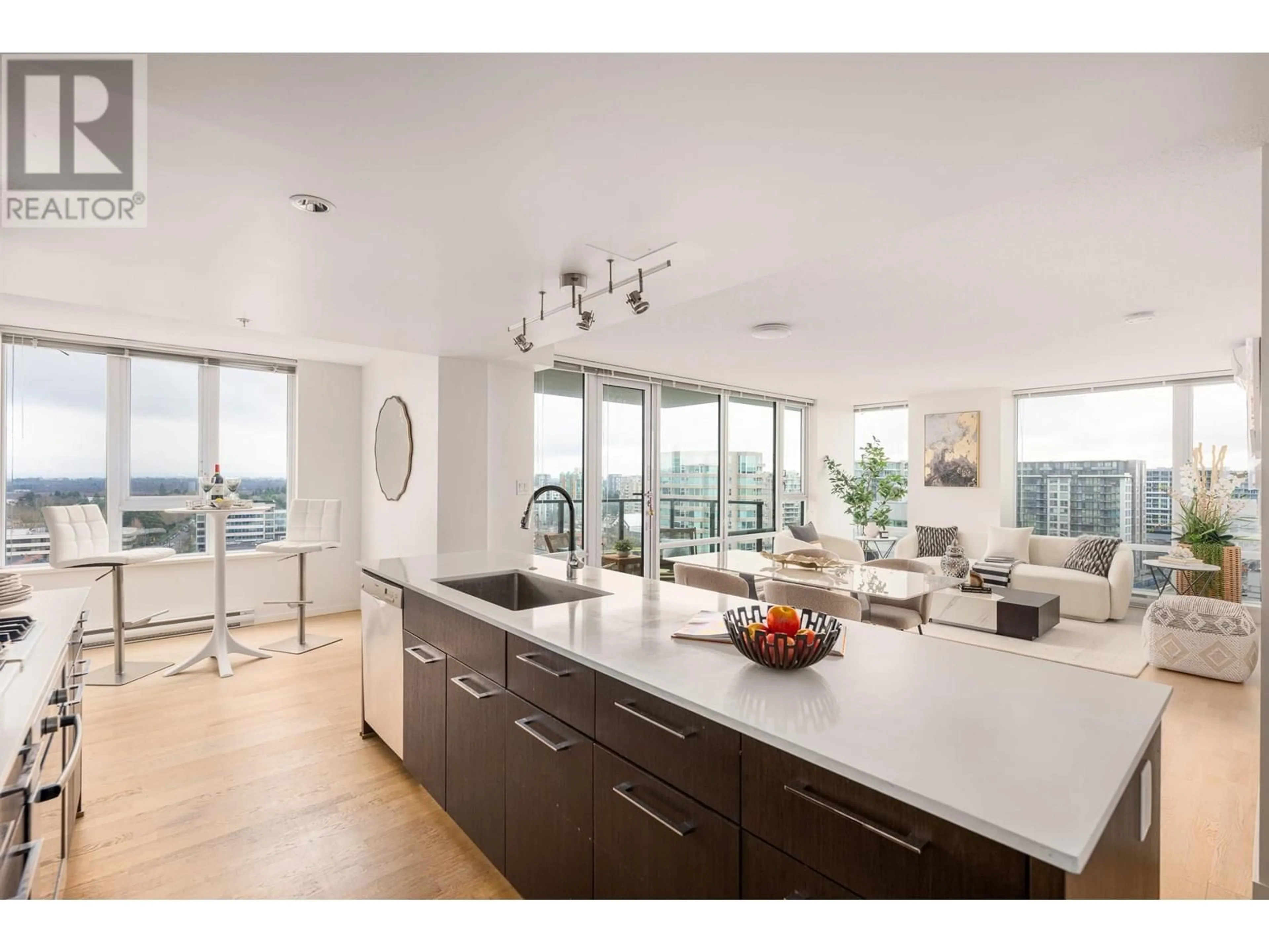 Open concept kitchen, unknown for 1706 - 7988 ACKROYD ROAD, Richmond British Columbia V6X0K6