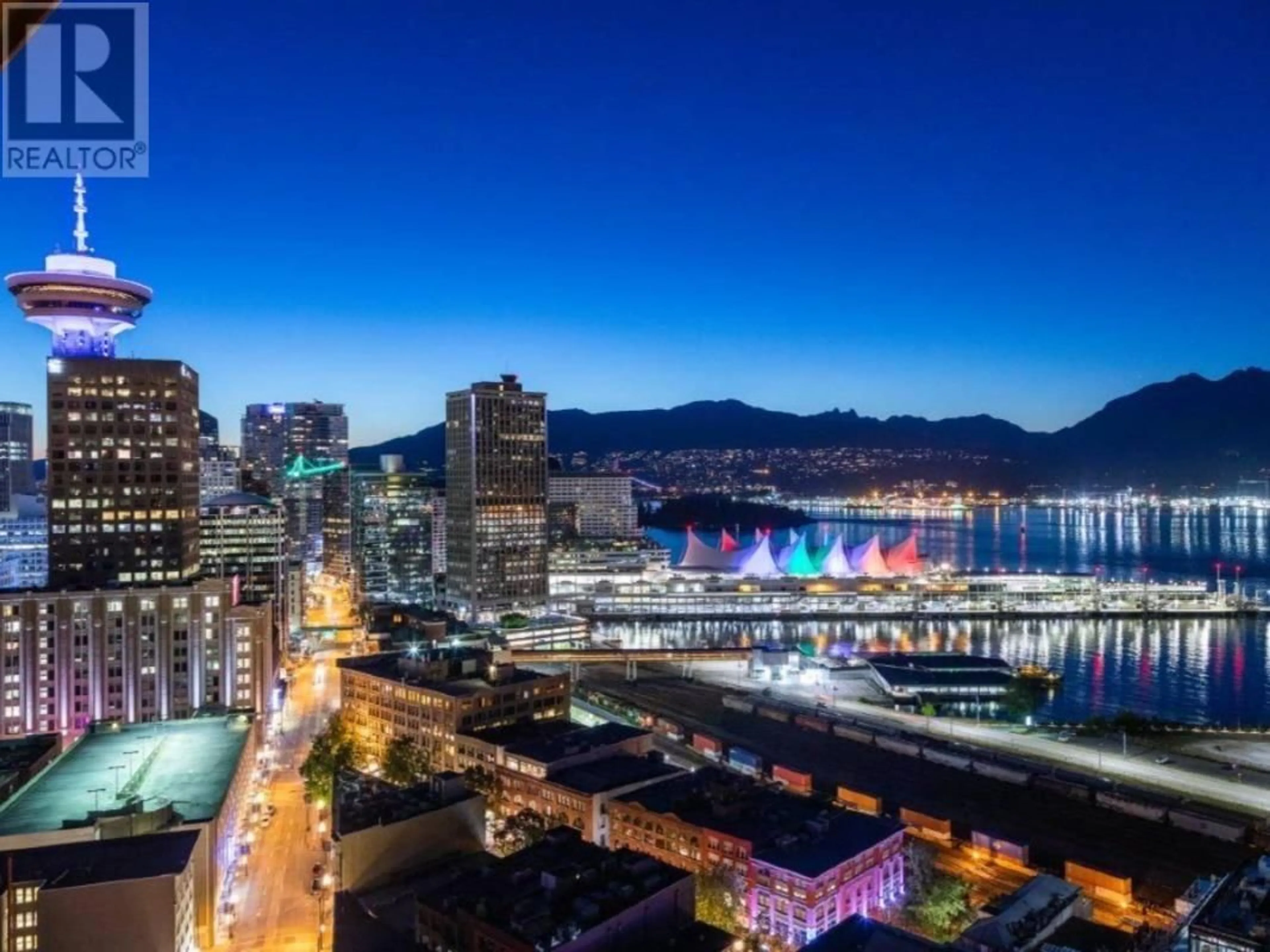 Patio, water/lake/river/ocean view for 2301 - 128 CORDOVA STREET, Vancouver British Columbia V6B0E6