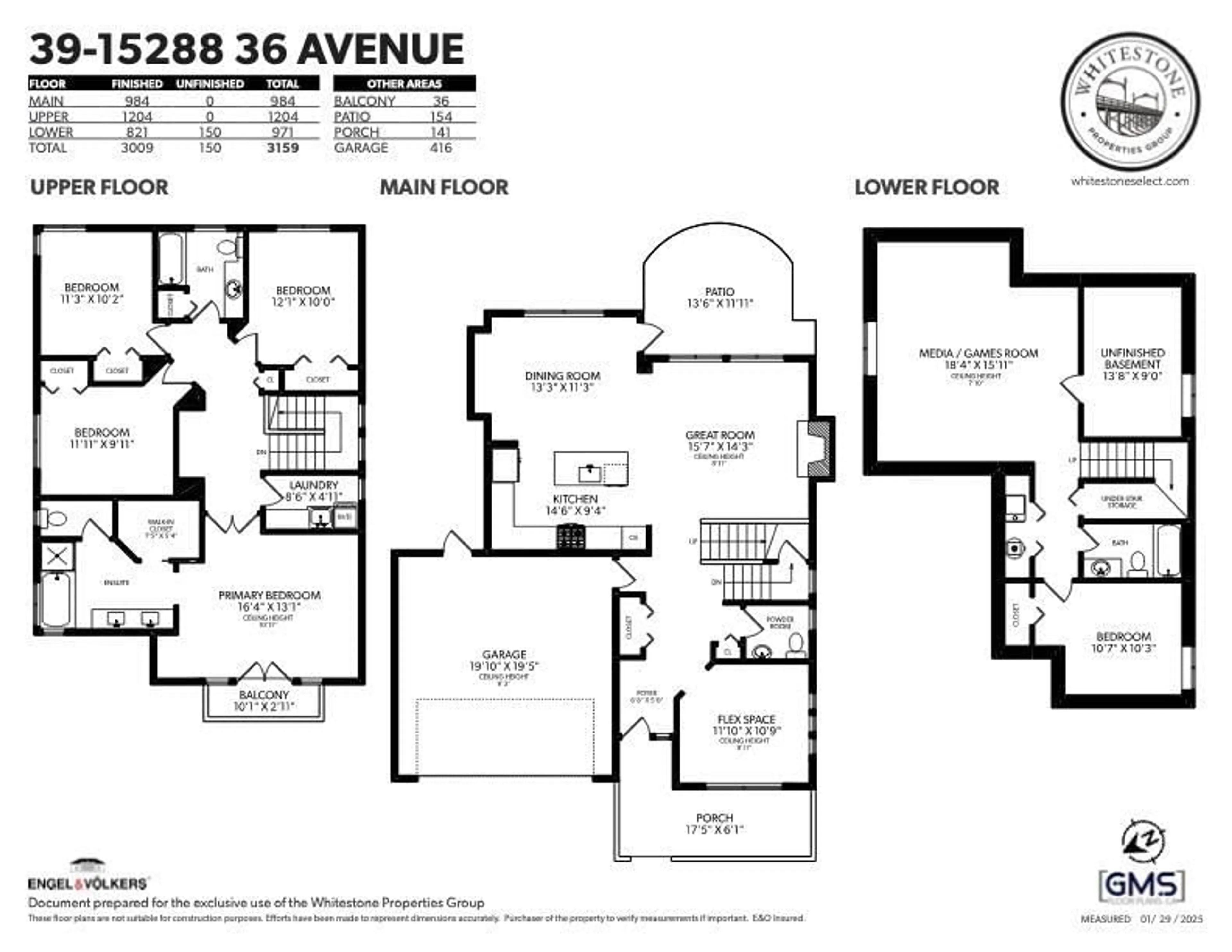 Floor plan for 39 - 15288 36, Surrey British Columbia V3Z0S6