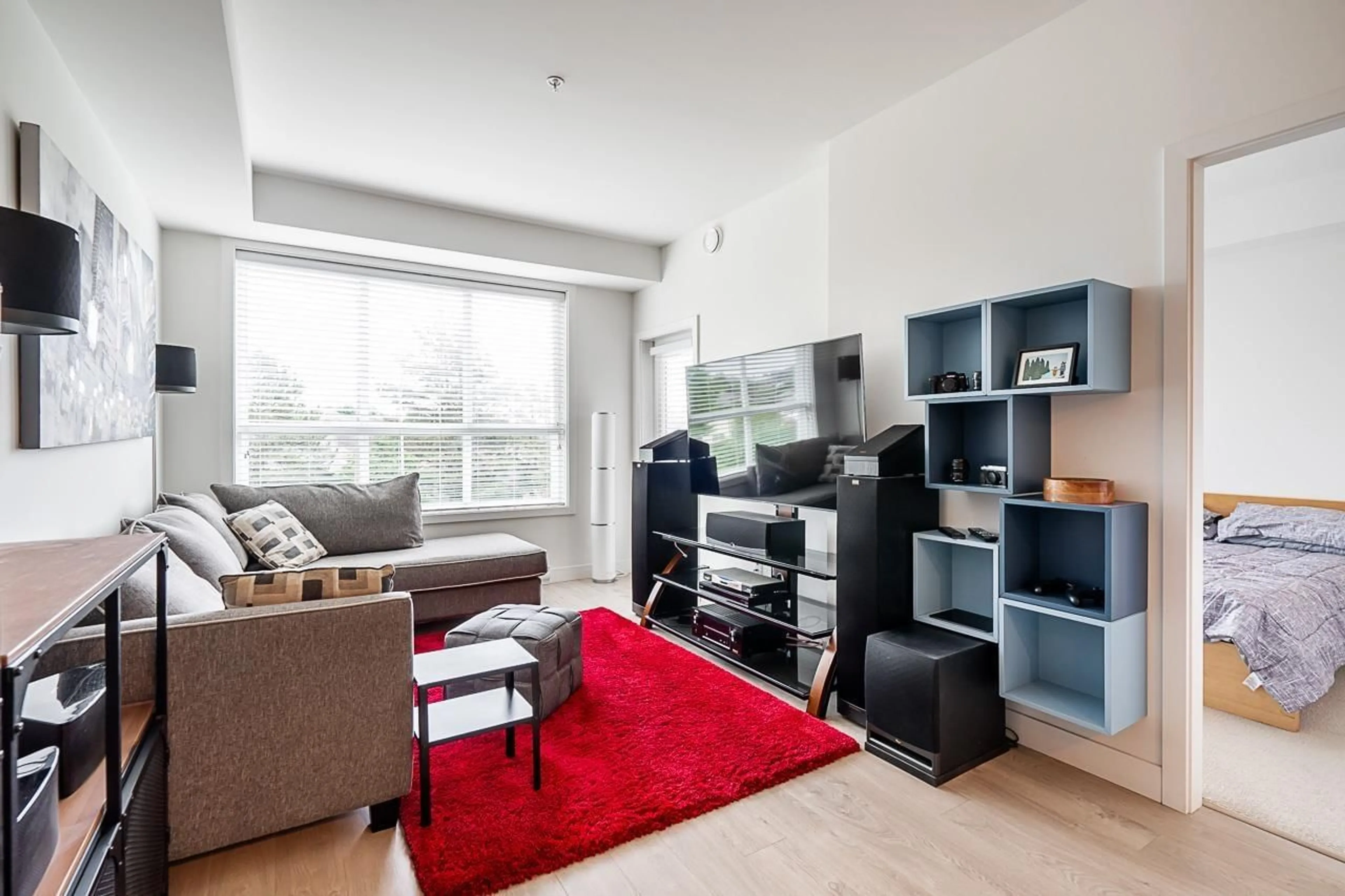 Living room with furniture, unknown for 202 - 6438 195A, Surrey British Columbia V4N6R5