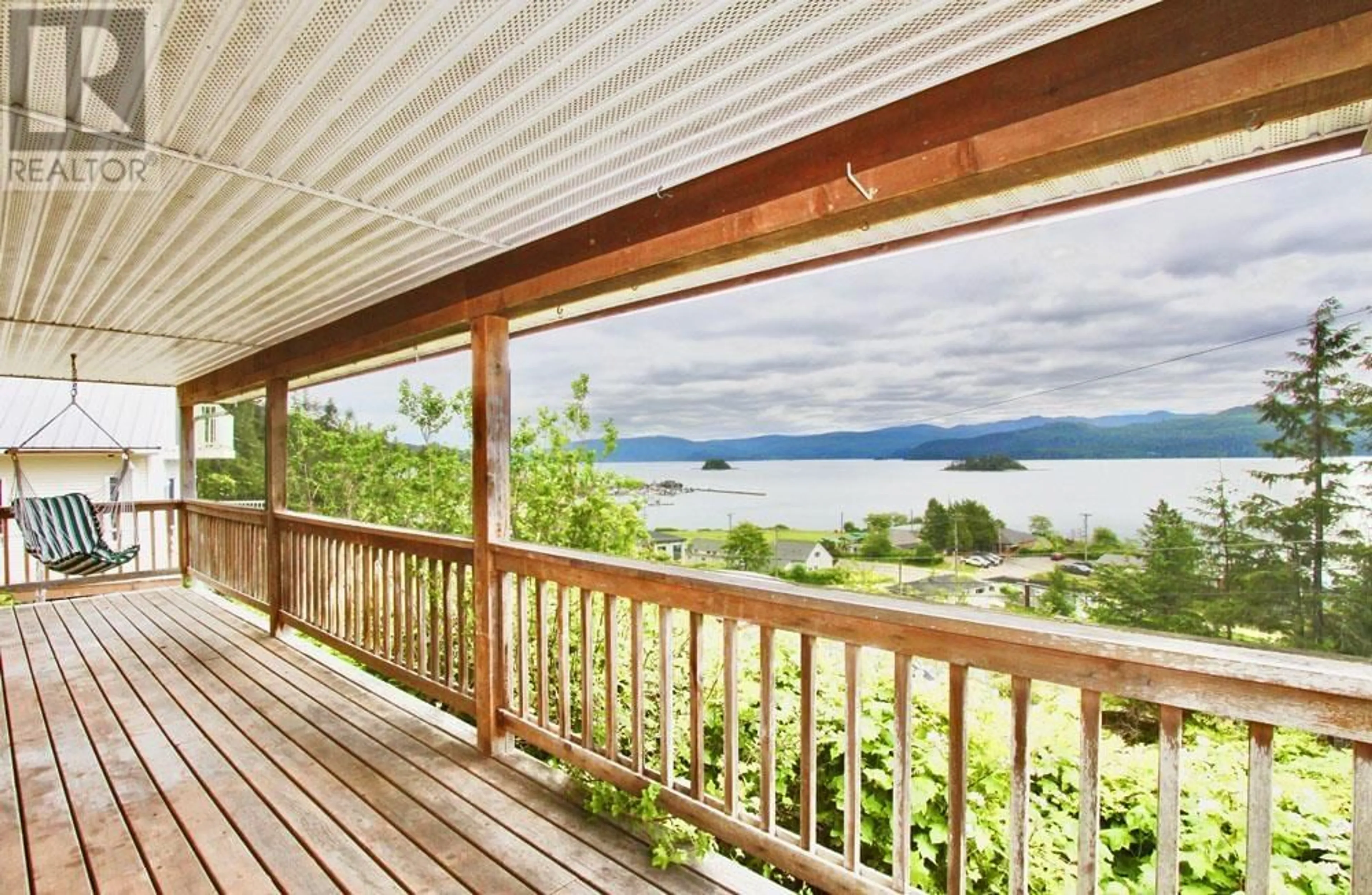 Patio, water/lake/river/ocean view for 209 2ND AVENUE, Daajing Giids City British Columbia V0T1S0