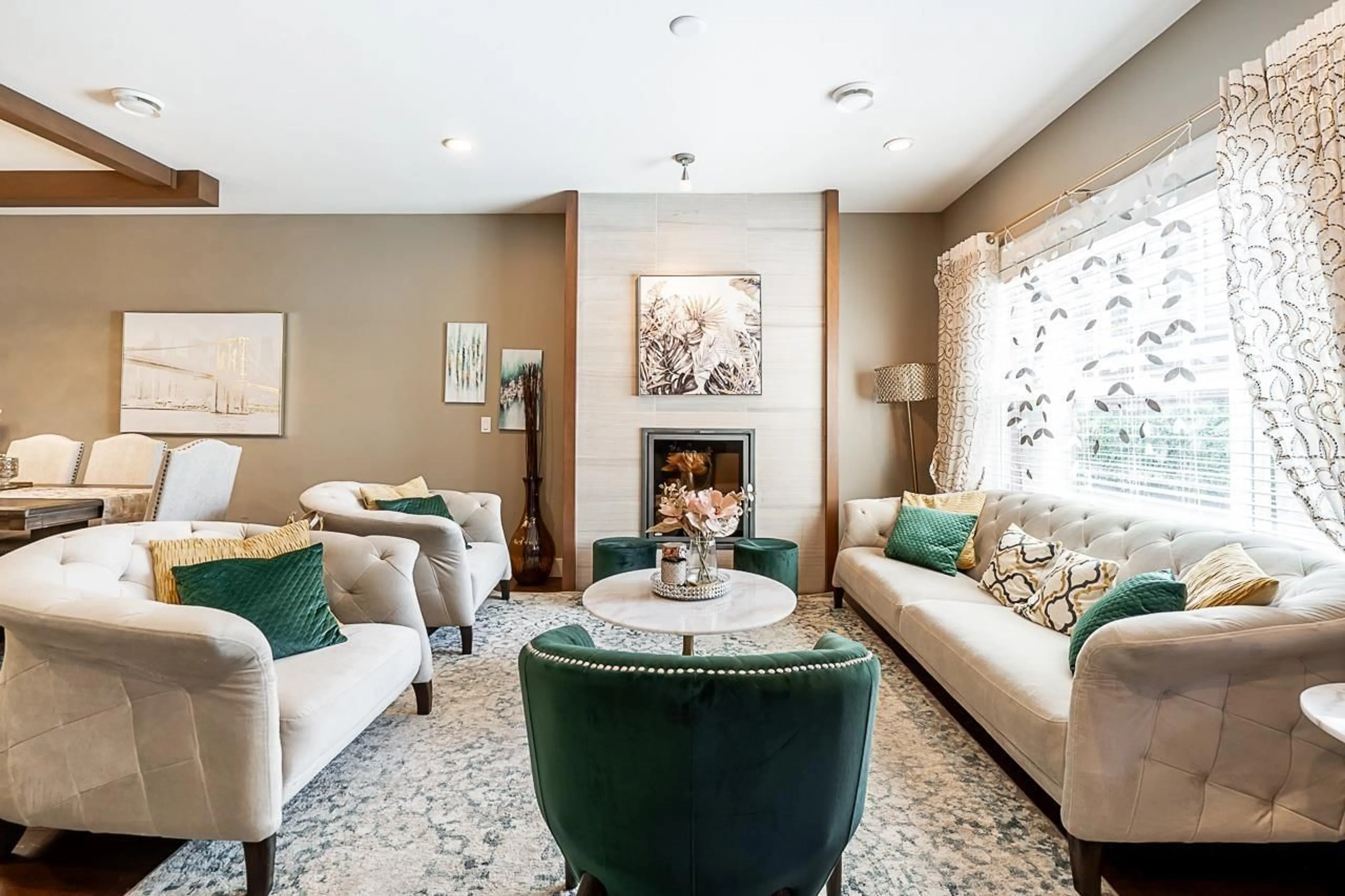 Living room with furniture, unknown for 7 - 15988 32, Surrey British Columbia V3Z2J4