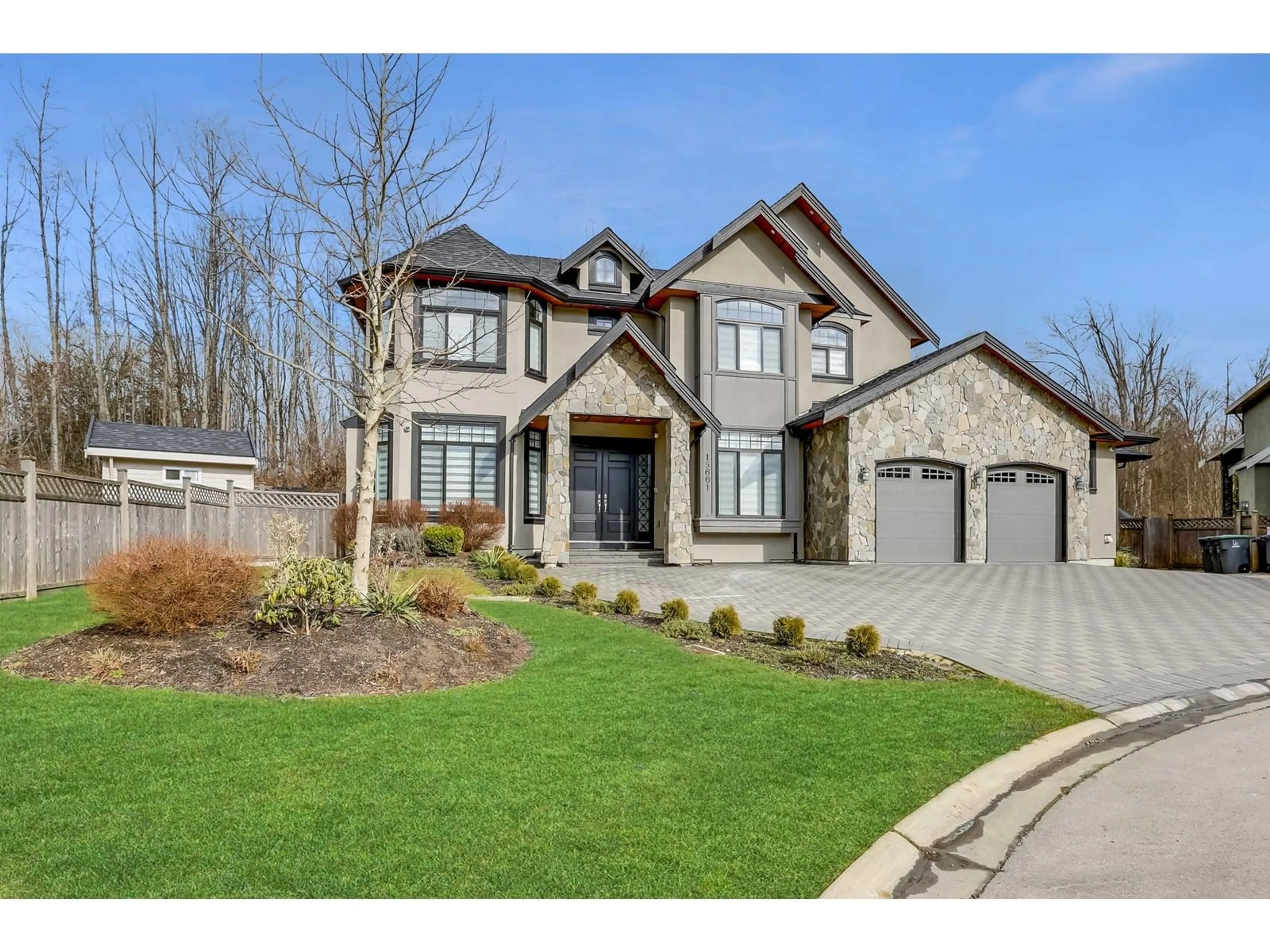 Home with brick exterior material, street for 15661 76A, Surrey British Columbia V3S3P9