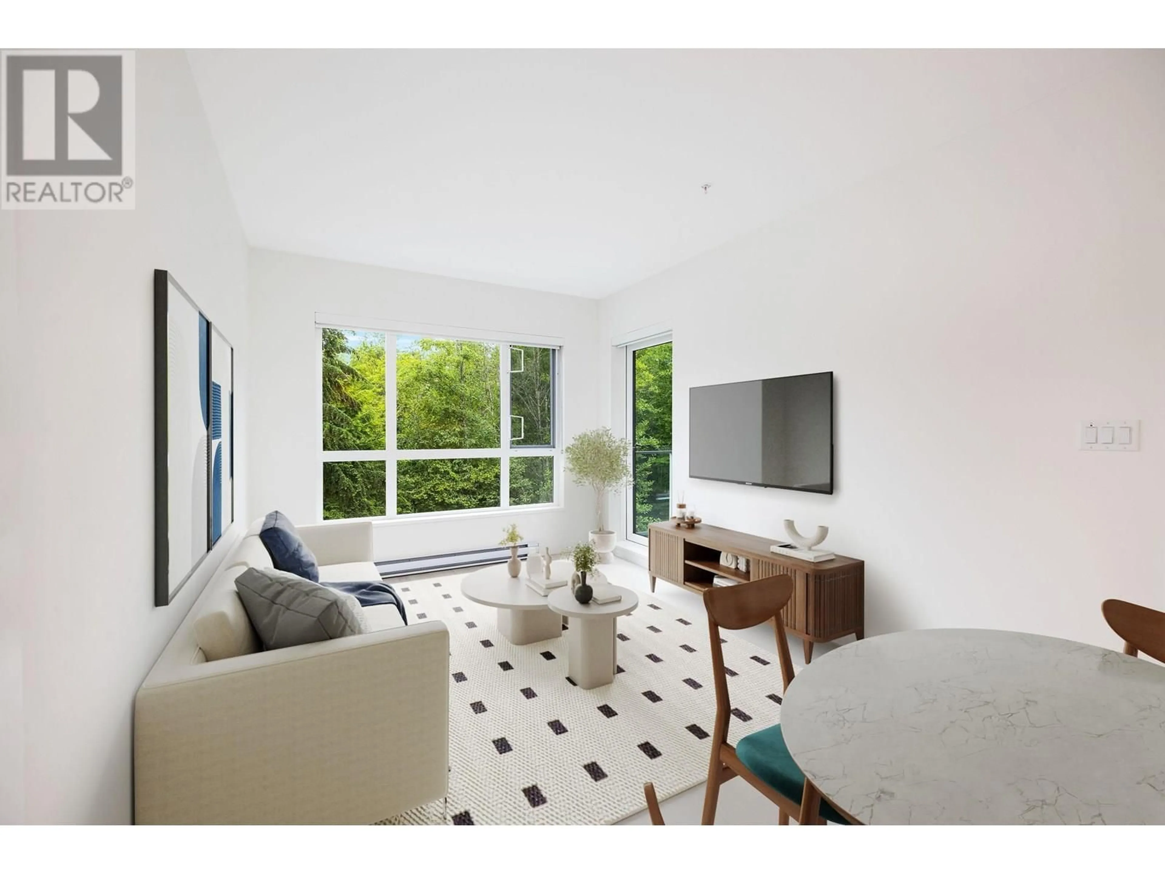 Living room with furniture, unknown for 406 - 3594 MALSUM DRIVE, North Vancouver British Columbia V7G0B4