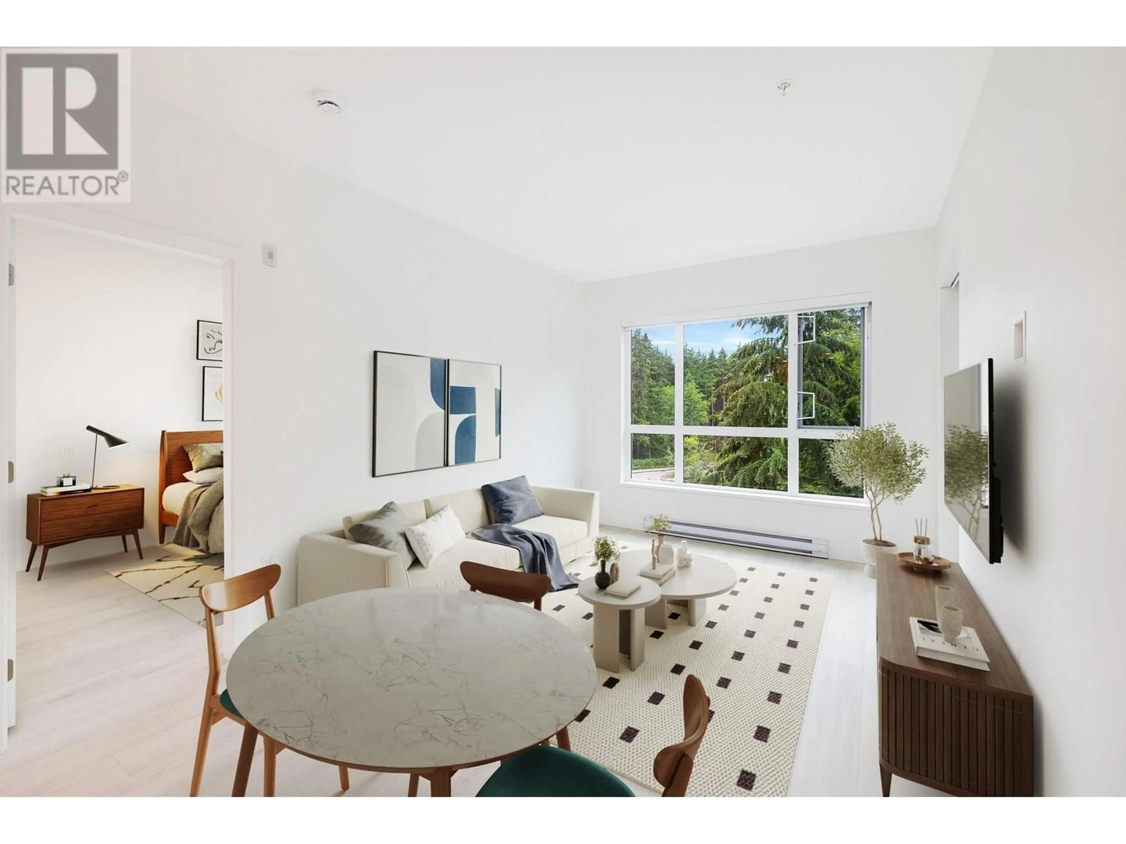 Living room with furniture, unknown for 406 - 3594 MALSUM DRIVE, North Vancouver British Columbia V7G0B4