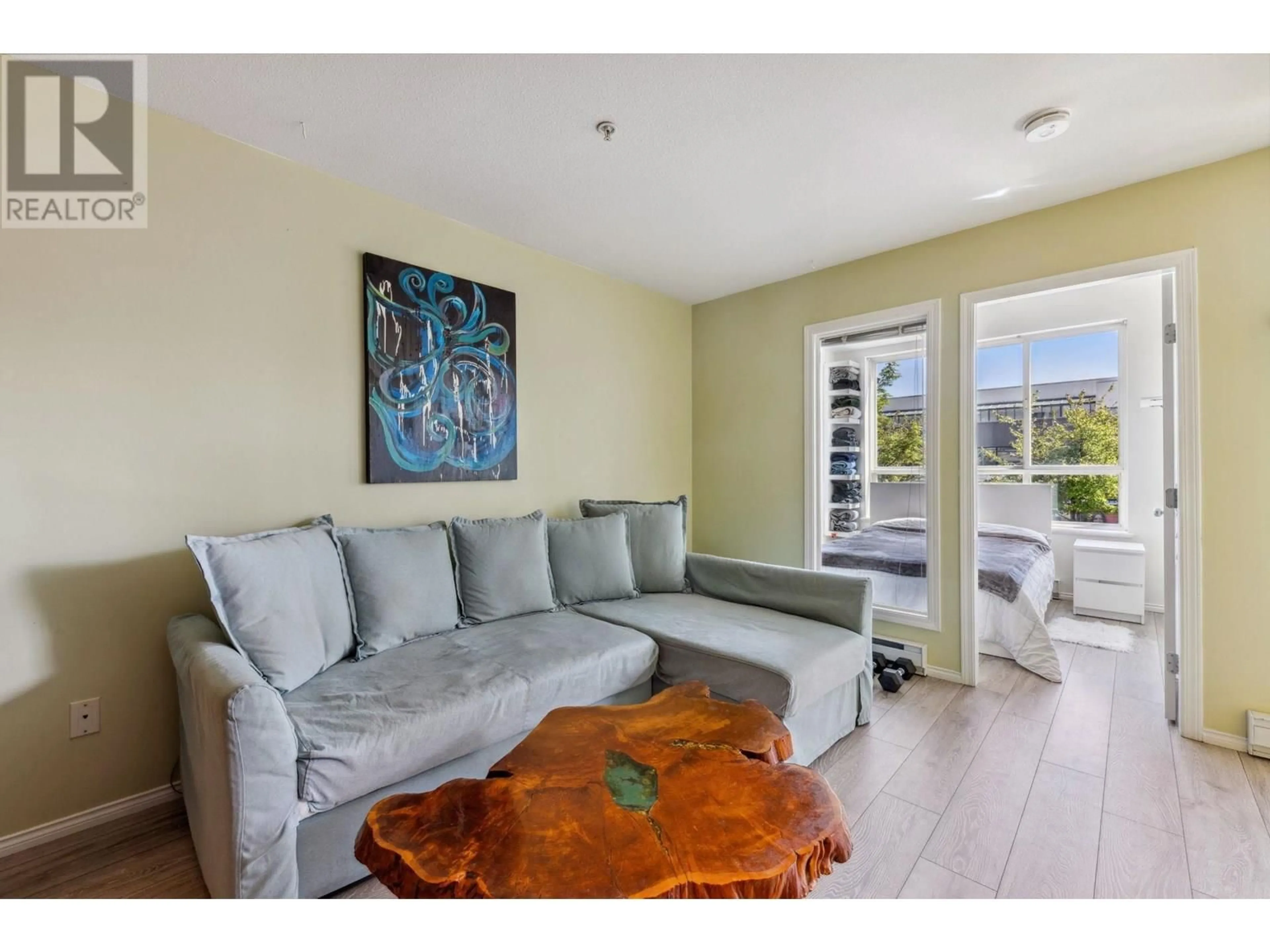 Living room with furniture, unknown for 202 - 3939 HASTINGS STREET, Burnaby British Columbia V5C2H8