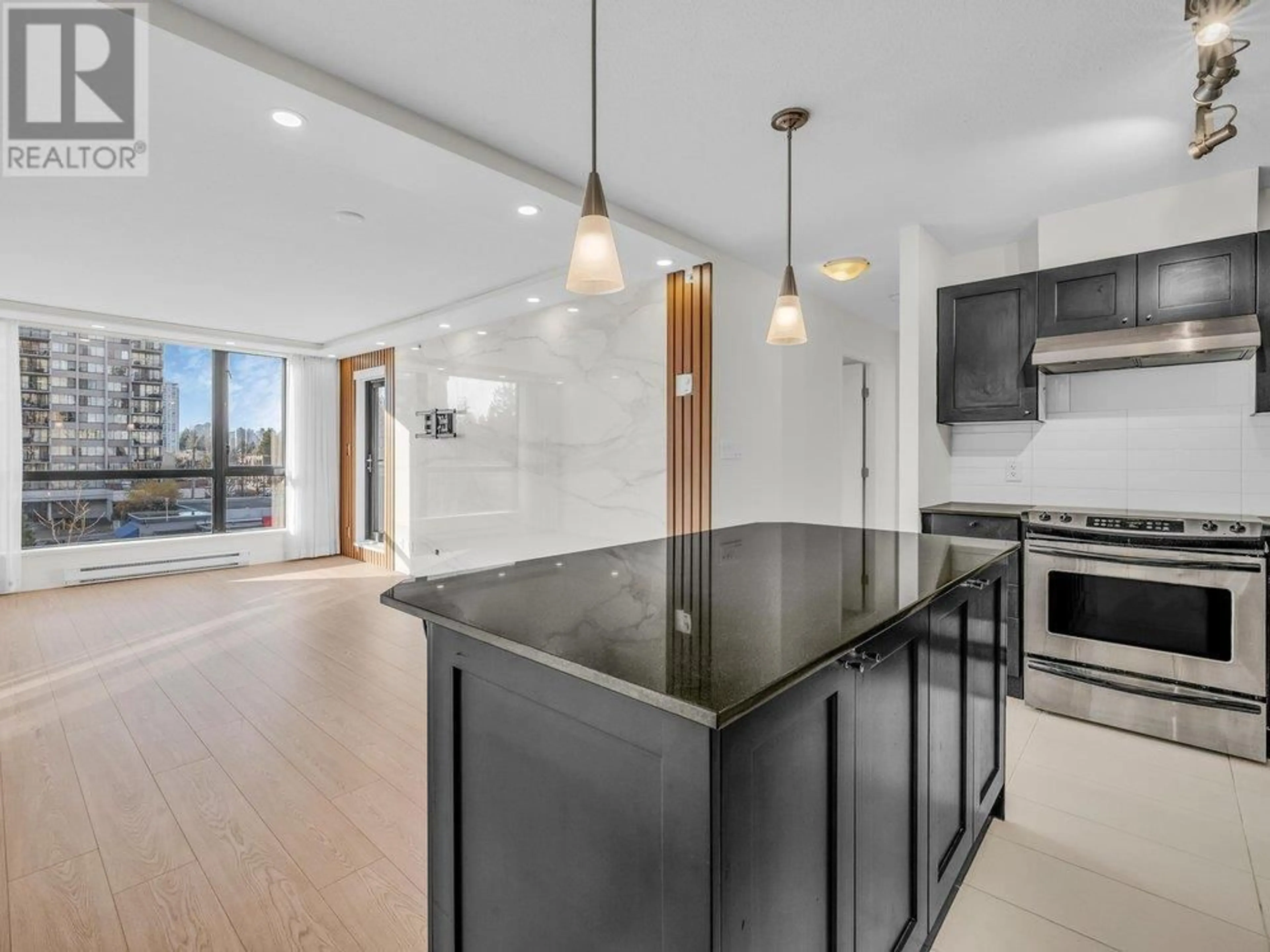 Open concept kitchen, unknown for 408 - 7225 ACORN AVENUE, Burnaby British Columbia V5E0A9