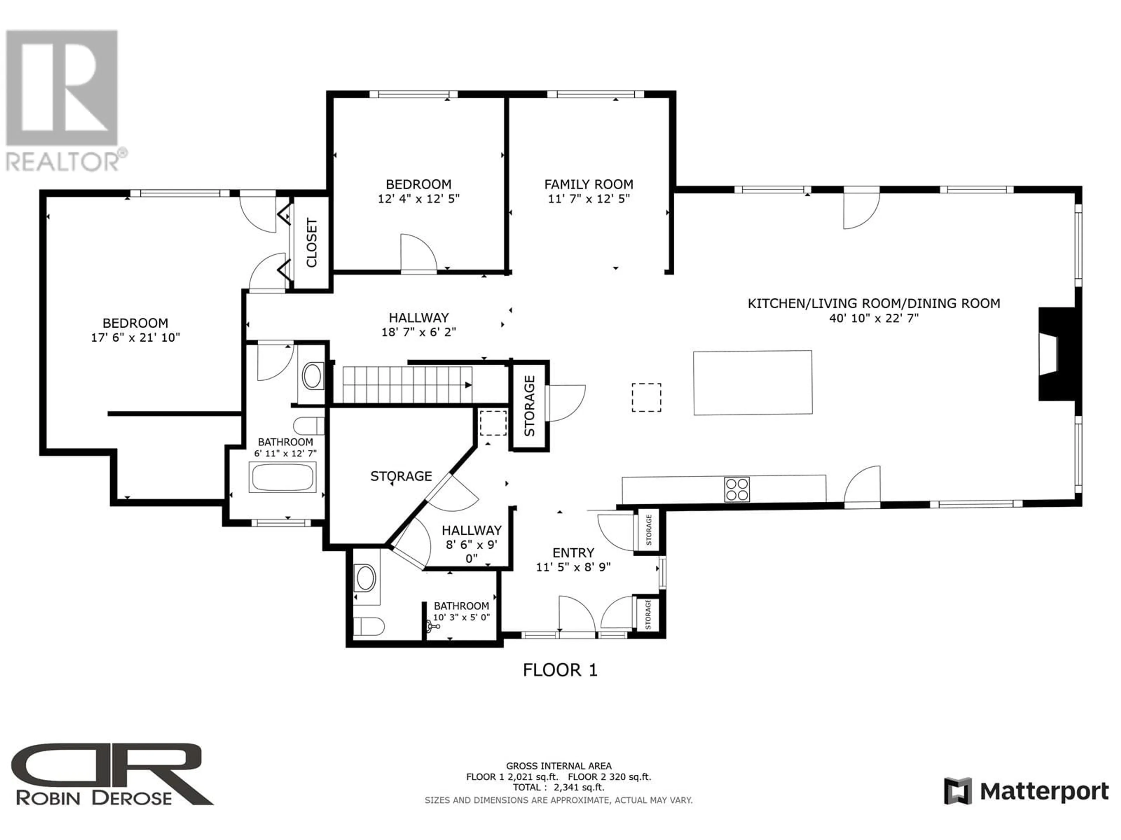 Floor plan for 13775 GOLF COURSE ROAD, Fort St. John British Columbia V1J8K8